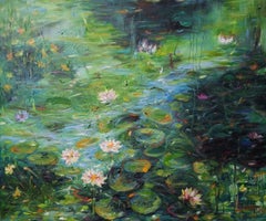 Printemps 03, peinture, acrylique sur toile