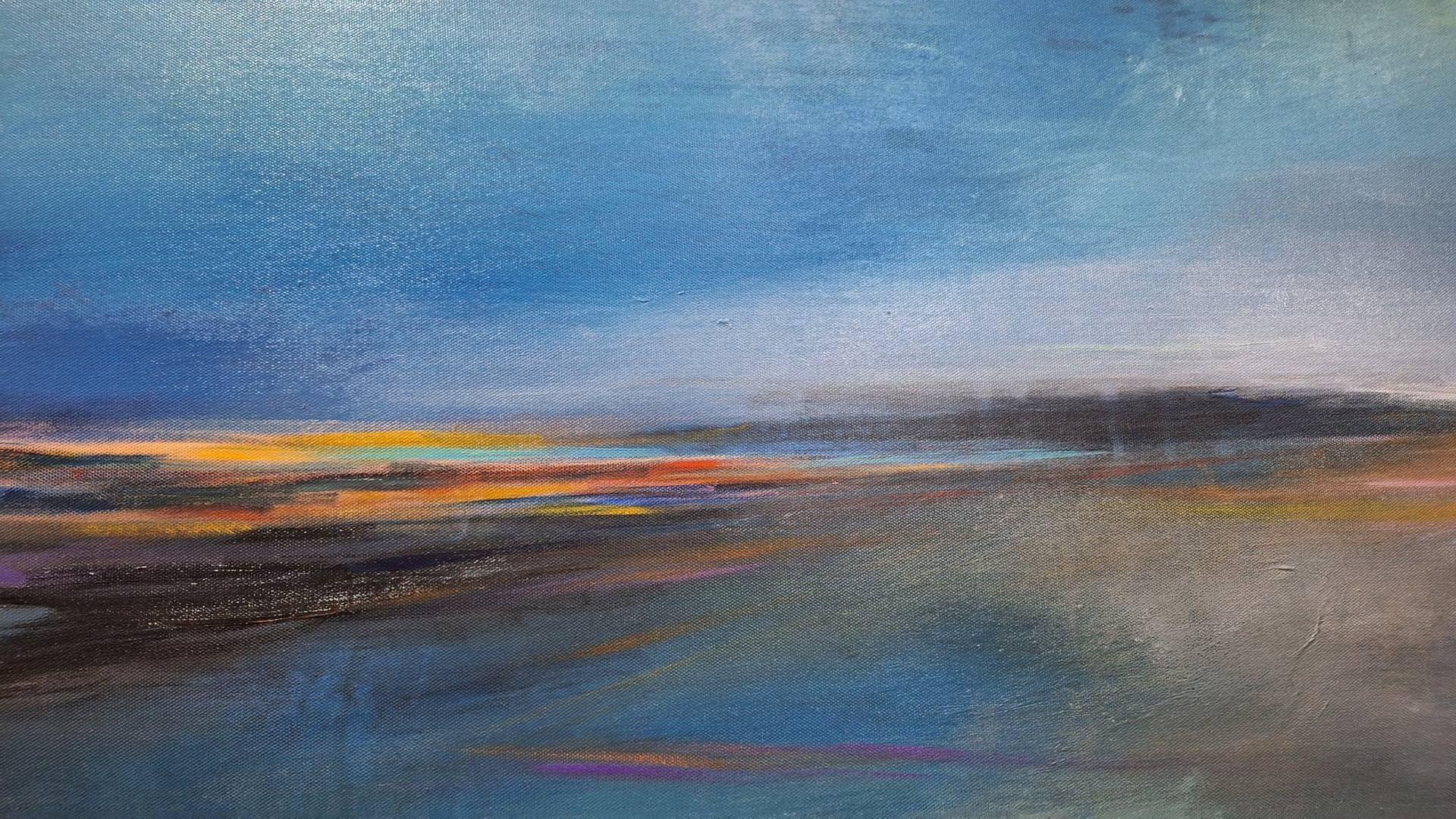 sunny day 80_100cm, Painting, Acrylic on Canvas For Sale 1