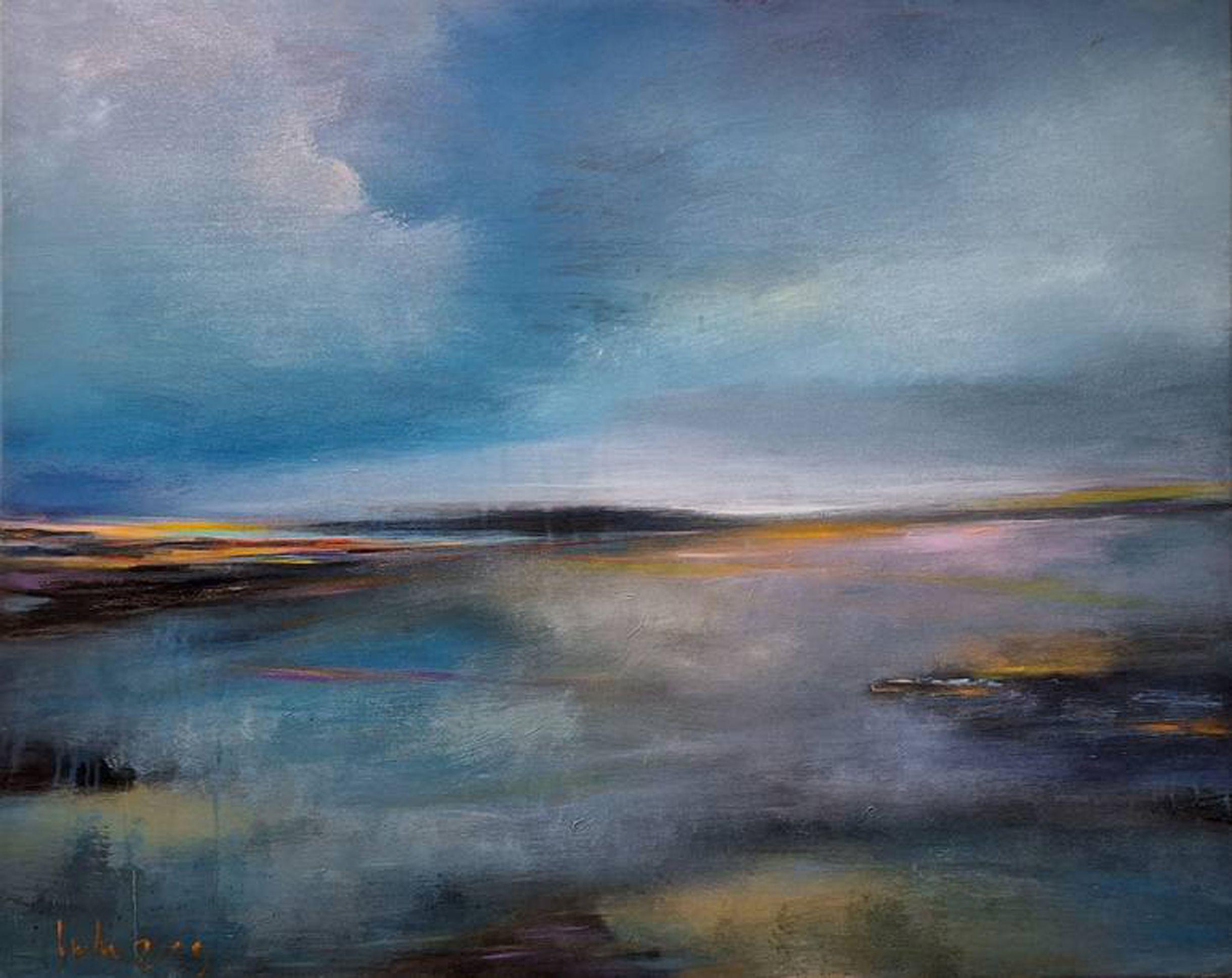 sunny day 80_100cm, Painting, Acrylic on Canvas