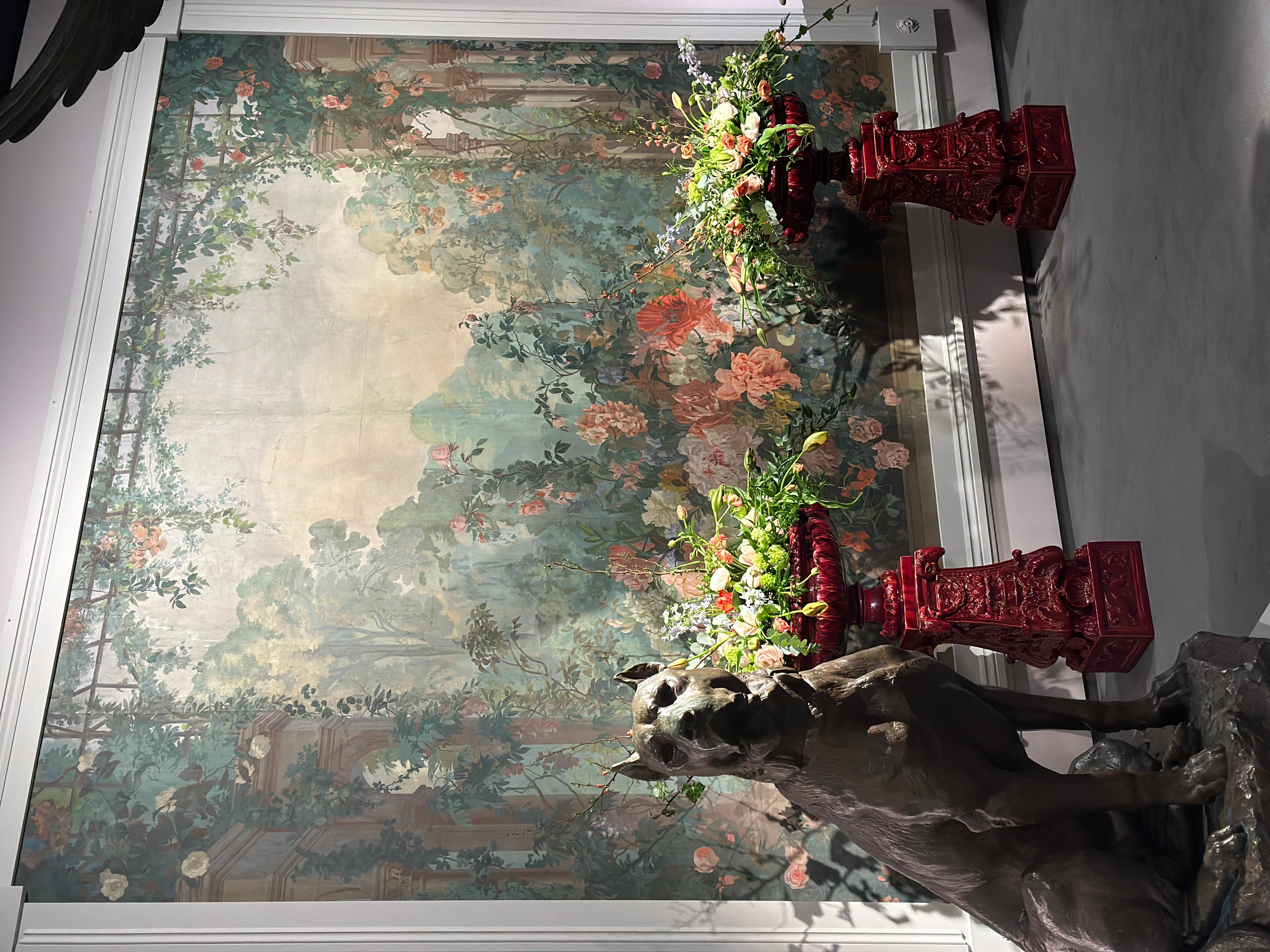'Le Jardin d'Armide' - A Rare Wallpaper Panel by Desfossé For Sale 6