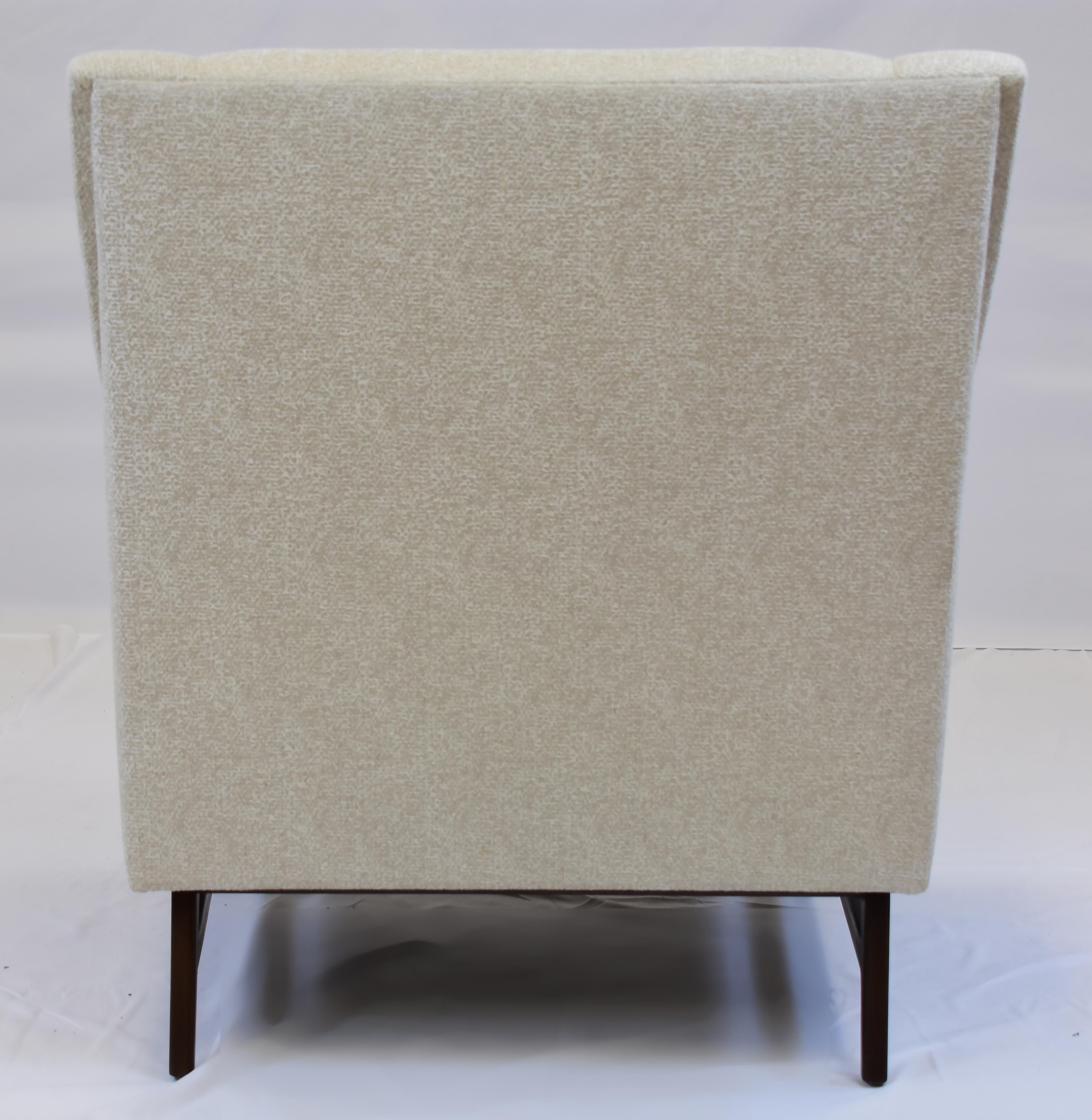 Fabric Le Jeune Upholstery Hansen Lounge Chair Showroom Model