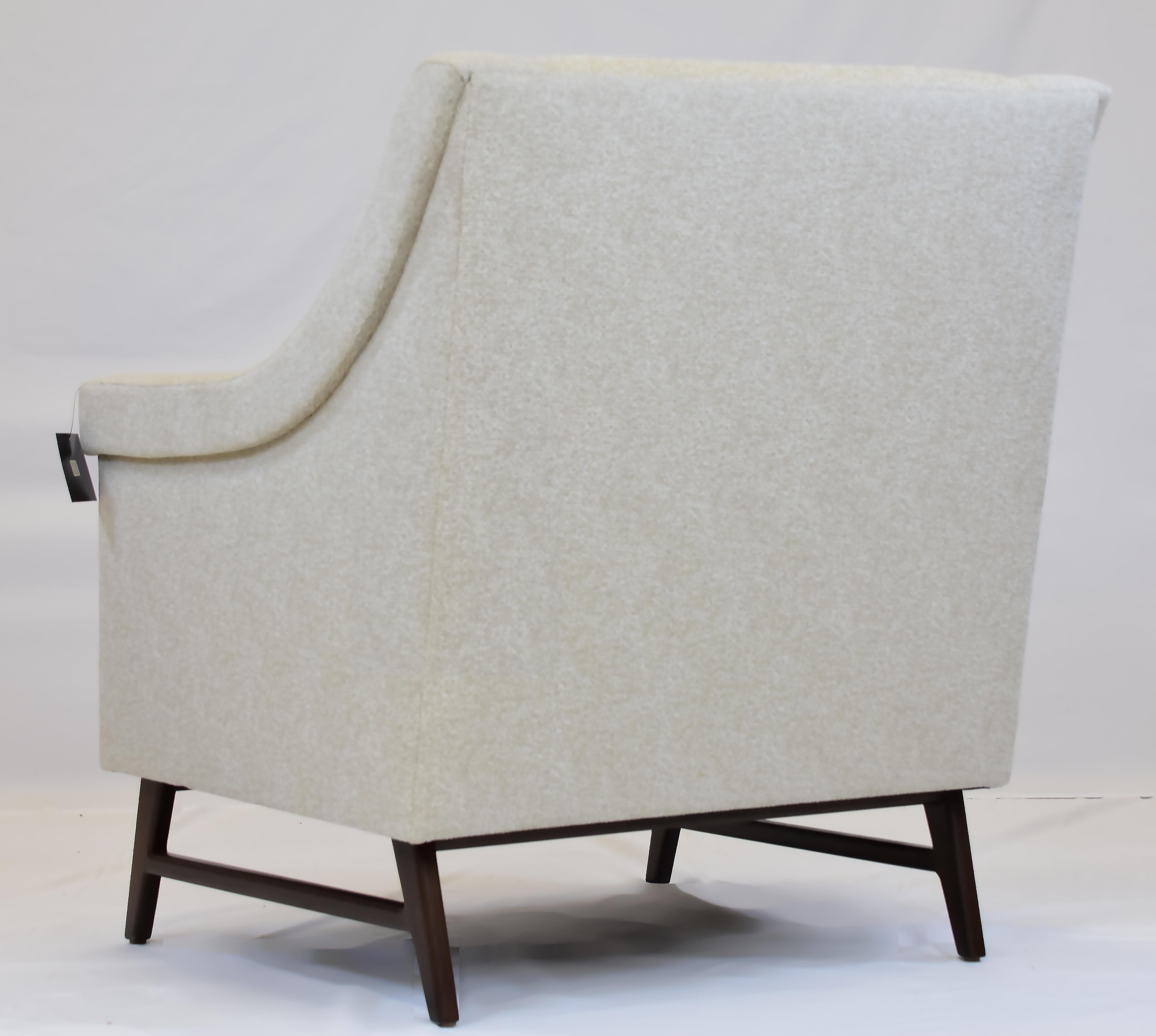 Le Jeune Upholstery Hansen Lounge Chair Showroom Model For Sale 1