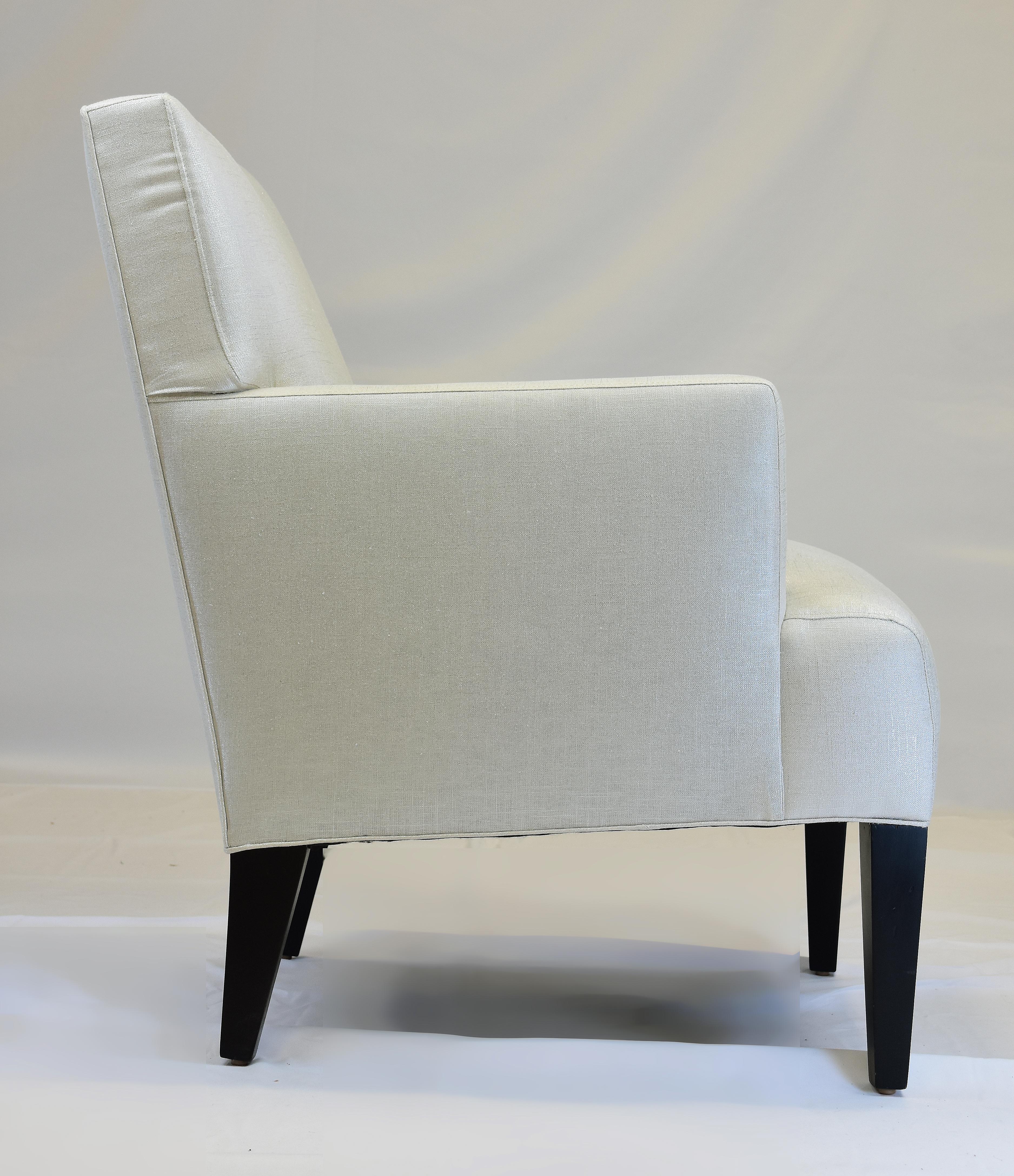 Le Jeune Upholstery Jasmine Armchair Showroom Model For Sale 2