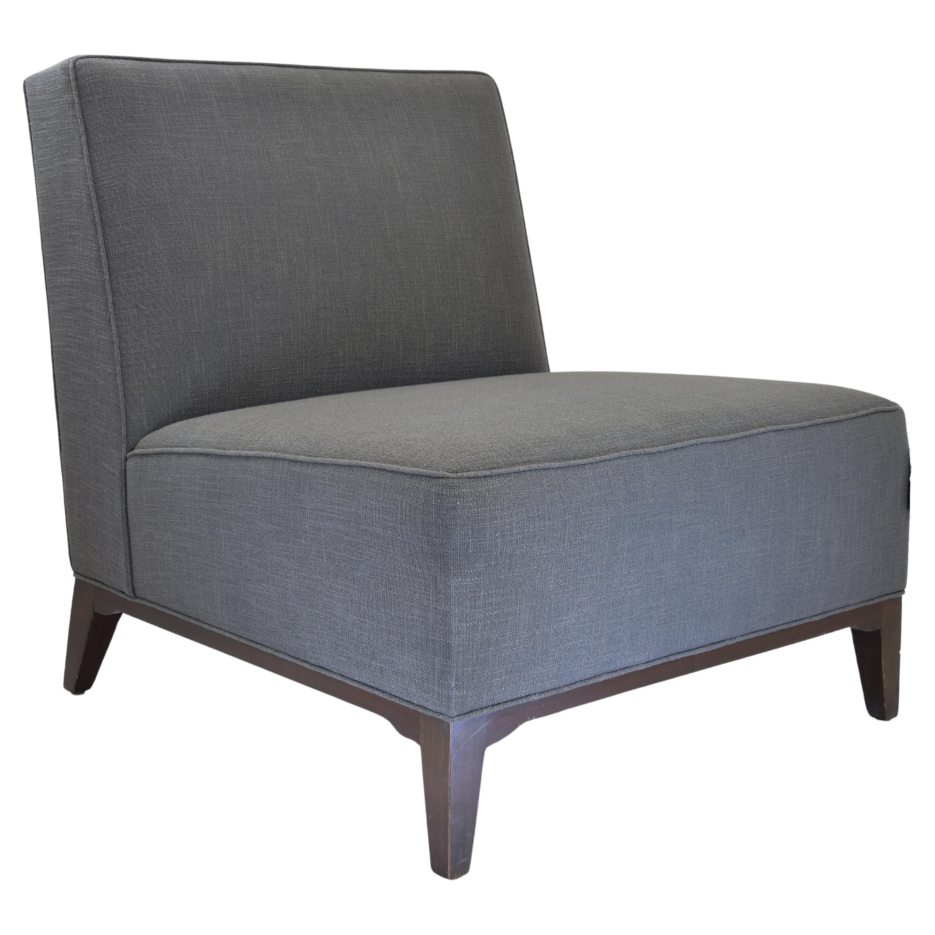 Le Jeune Upholstery Loft Slipper Chair Showroom Model For Sale