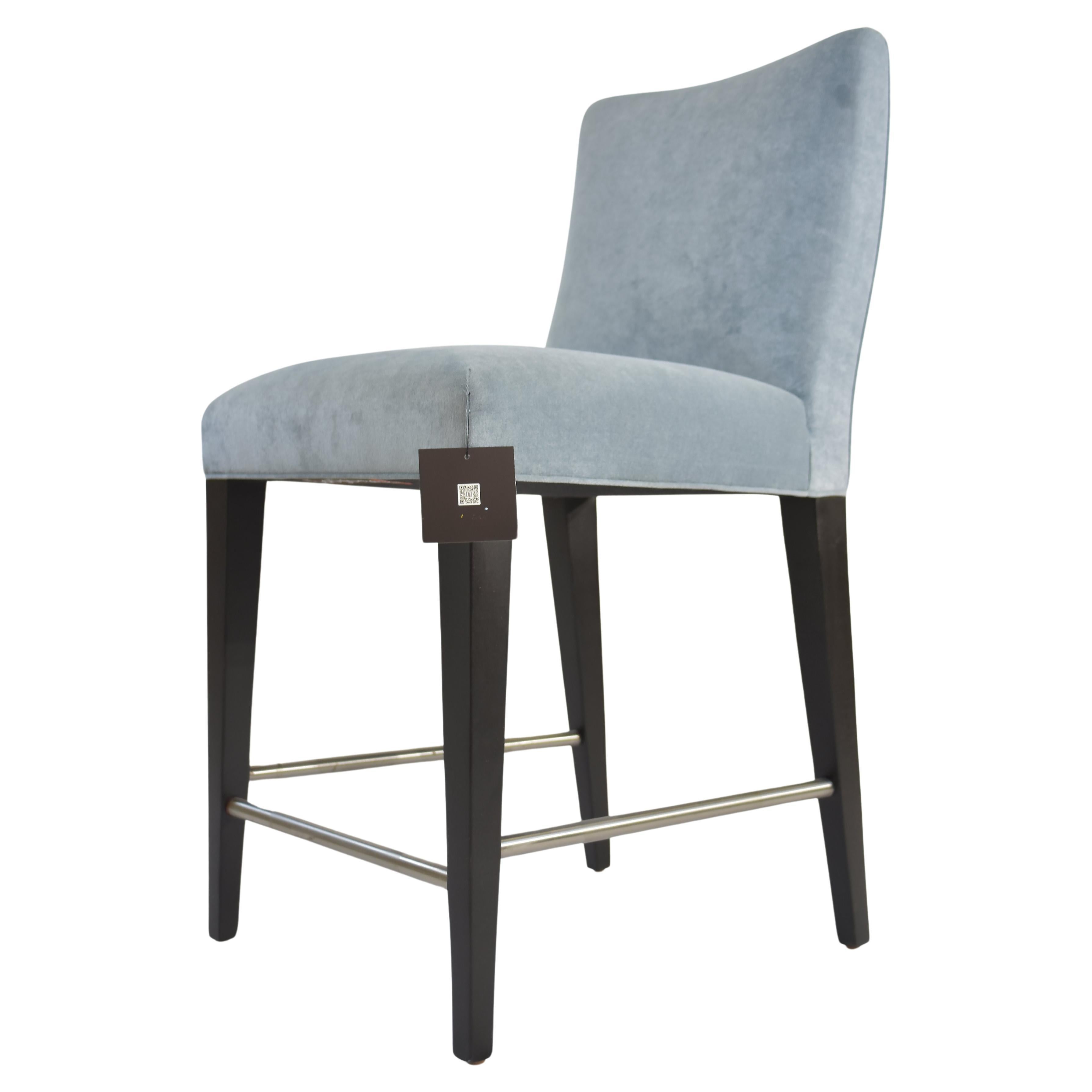 Le Jeune Upholstery Regal Counter Stool Showroom Model For Sale