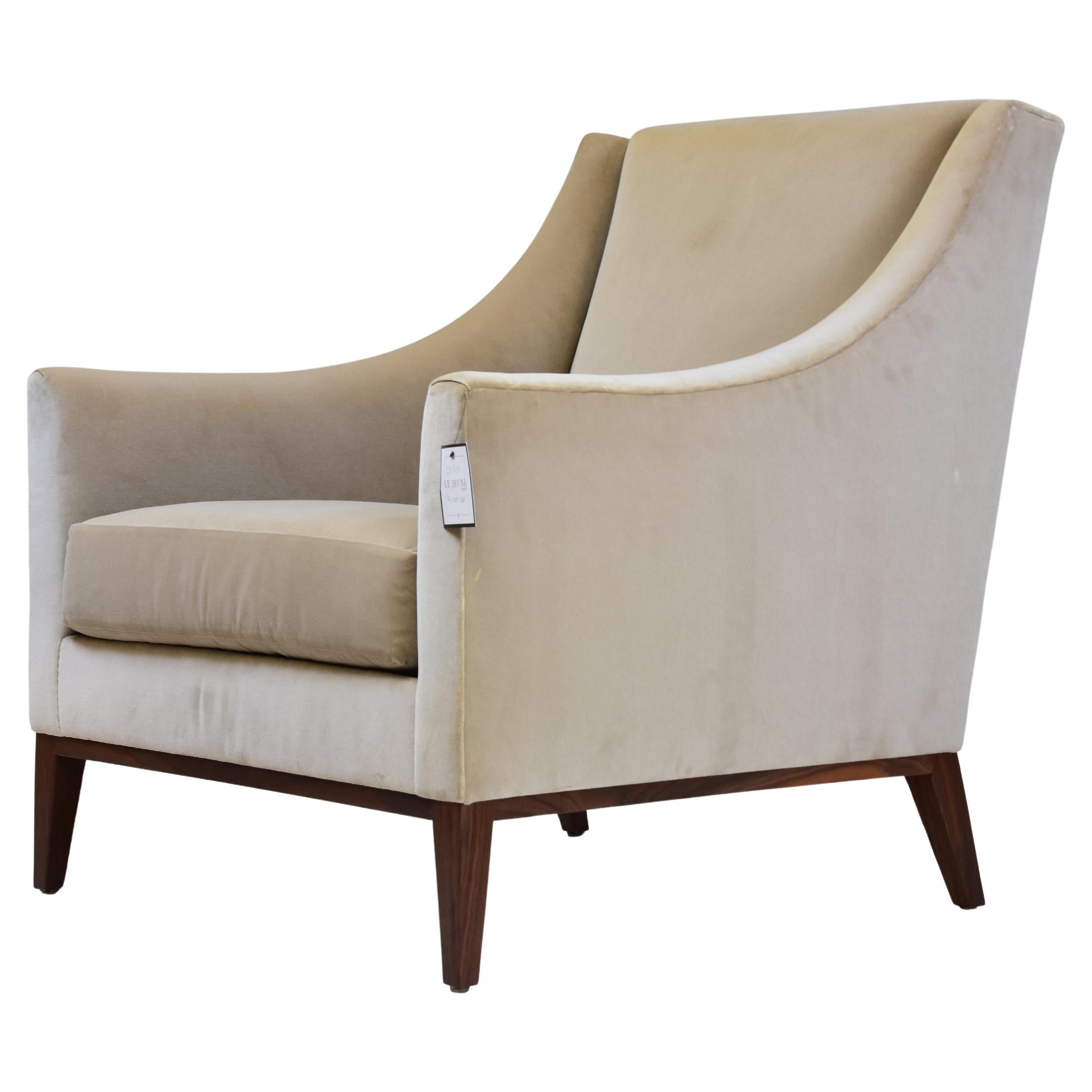 Le Jeune Upholstery "Emily Dining Chair" Showroom Model For Sale at 1stDibs