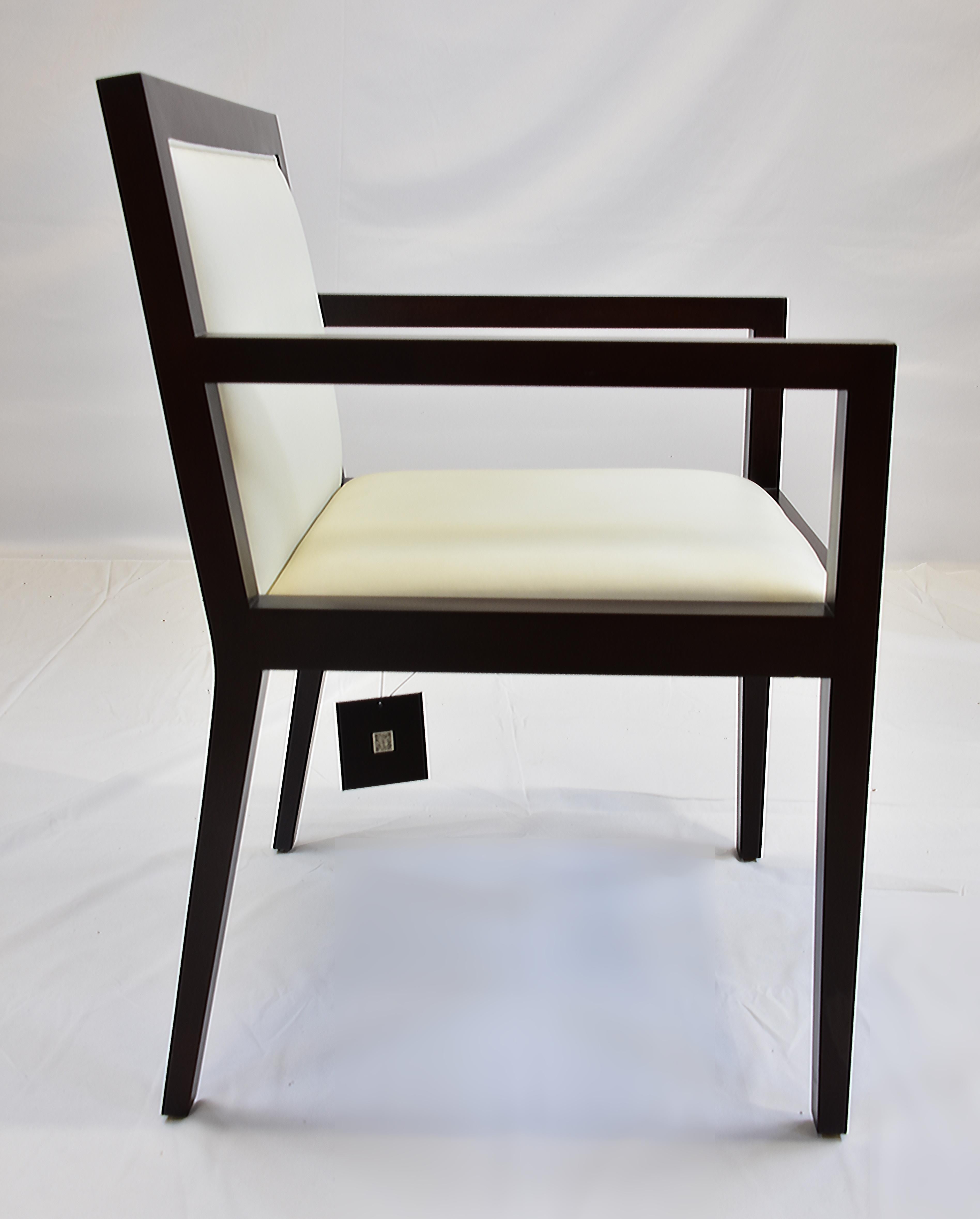 Modern Le Jeune Upholstery SLJ1 Dining Desk Armchair Showroom Model For Sale