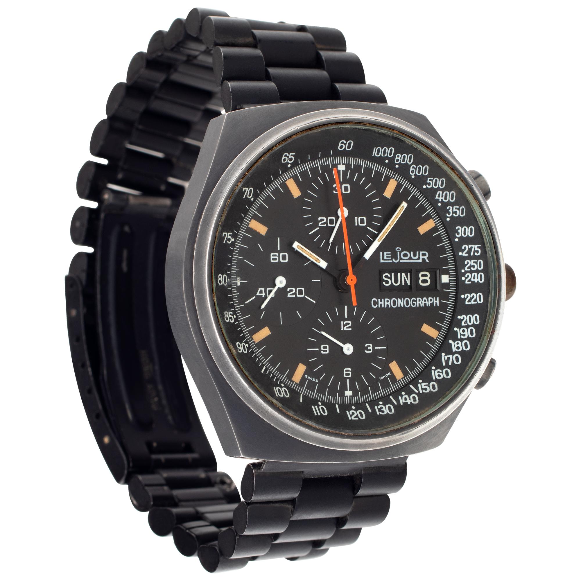 Le Jour Chronograph 41mm LJ-MI-003 im Zustand „Hervorragend“ in Surfside, FL