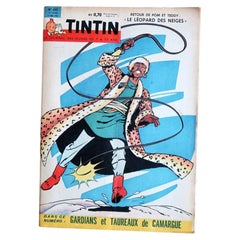 Le Journal de Tintin No. 655 - Mai 1961, Hergé, Vintage French Comic - 2C130