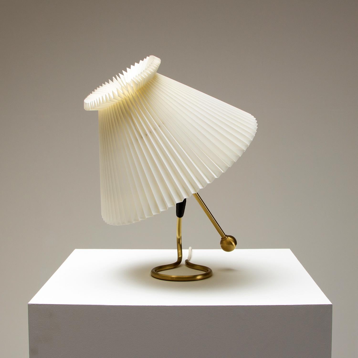 Le Klint 306 Wall or Table Lamp in Brass by Kaare Klint, Denmark, 1960s 1