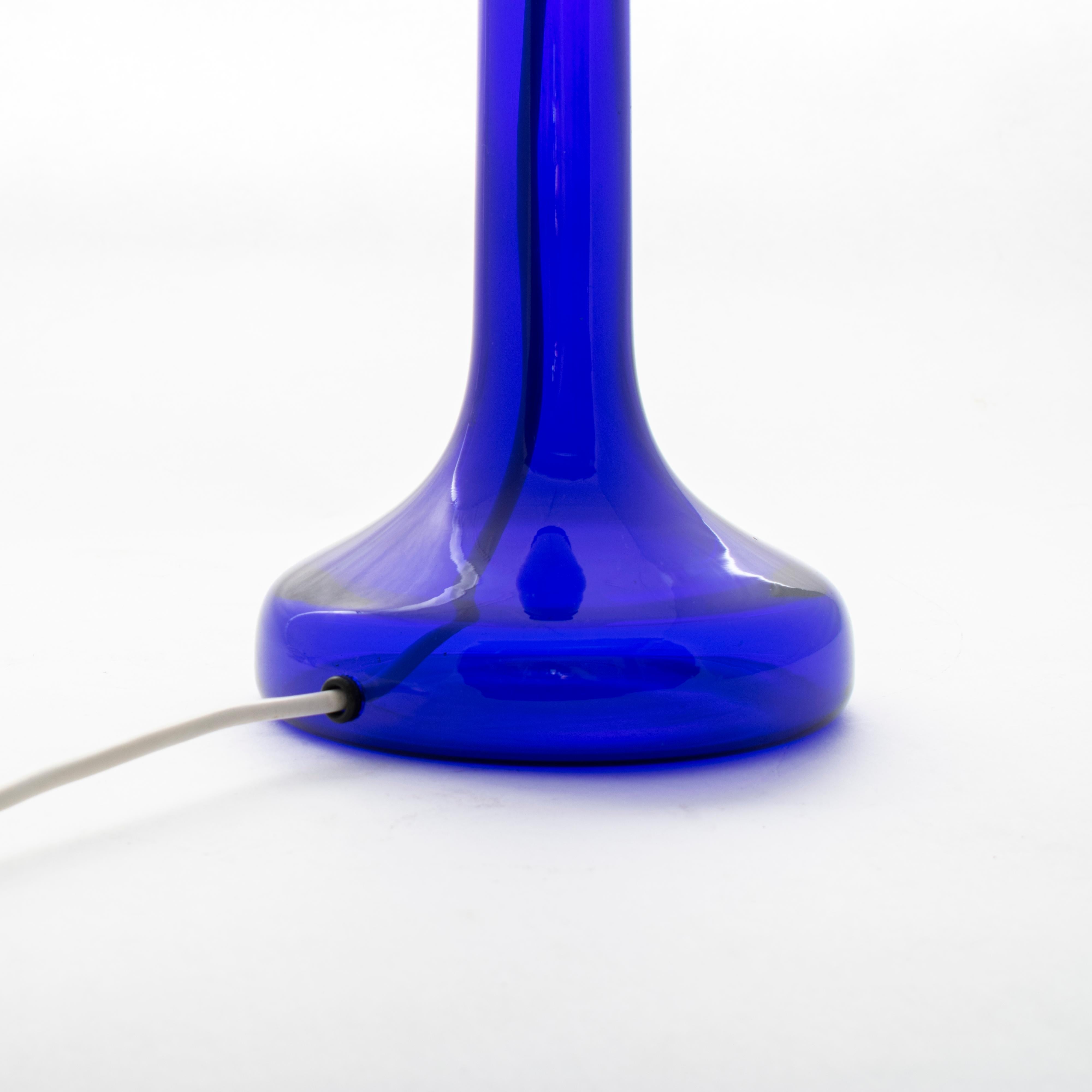 Le Klint 343 Table Lamp of Blue Glass 1