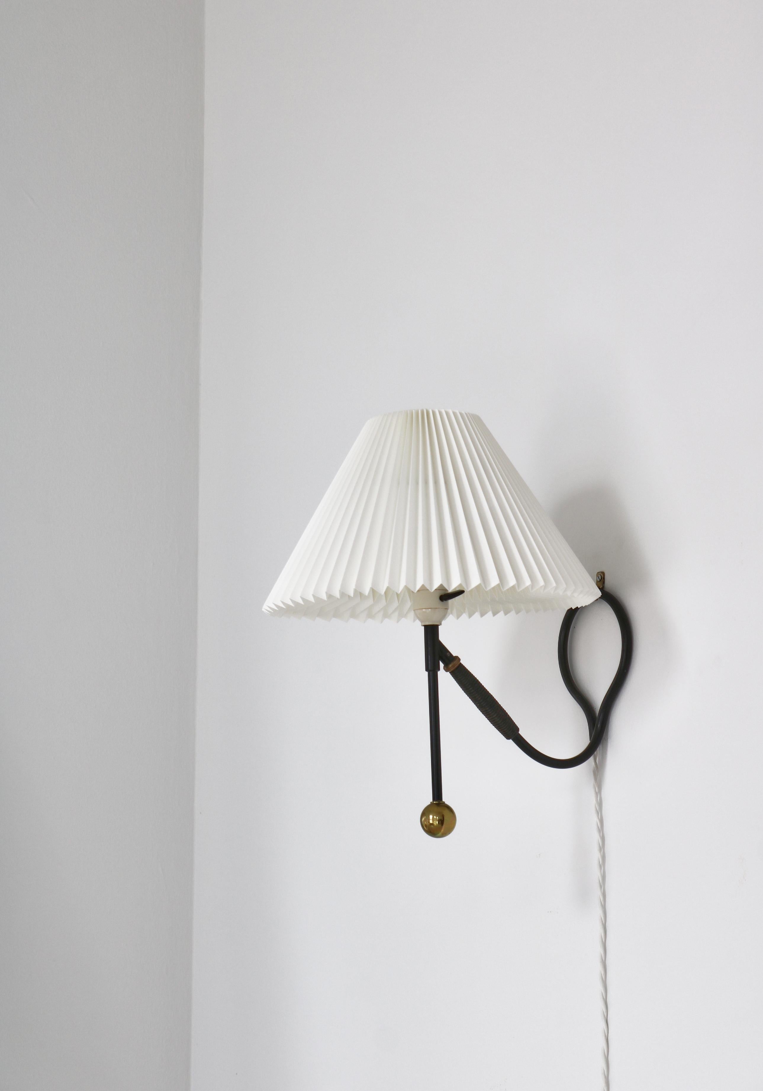 Le Klint Brass Wall or Table Lamp by Kaare Klint 