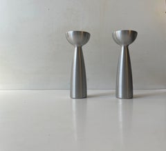 Le Klint Denmark - Chandeliers minimalistes en aluminium brossé