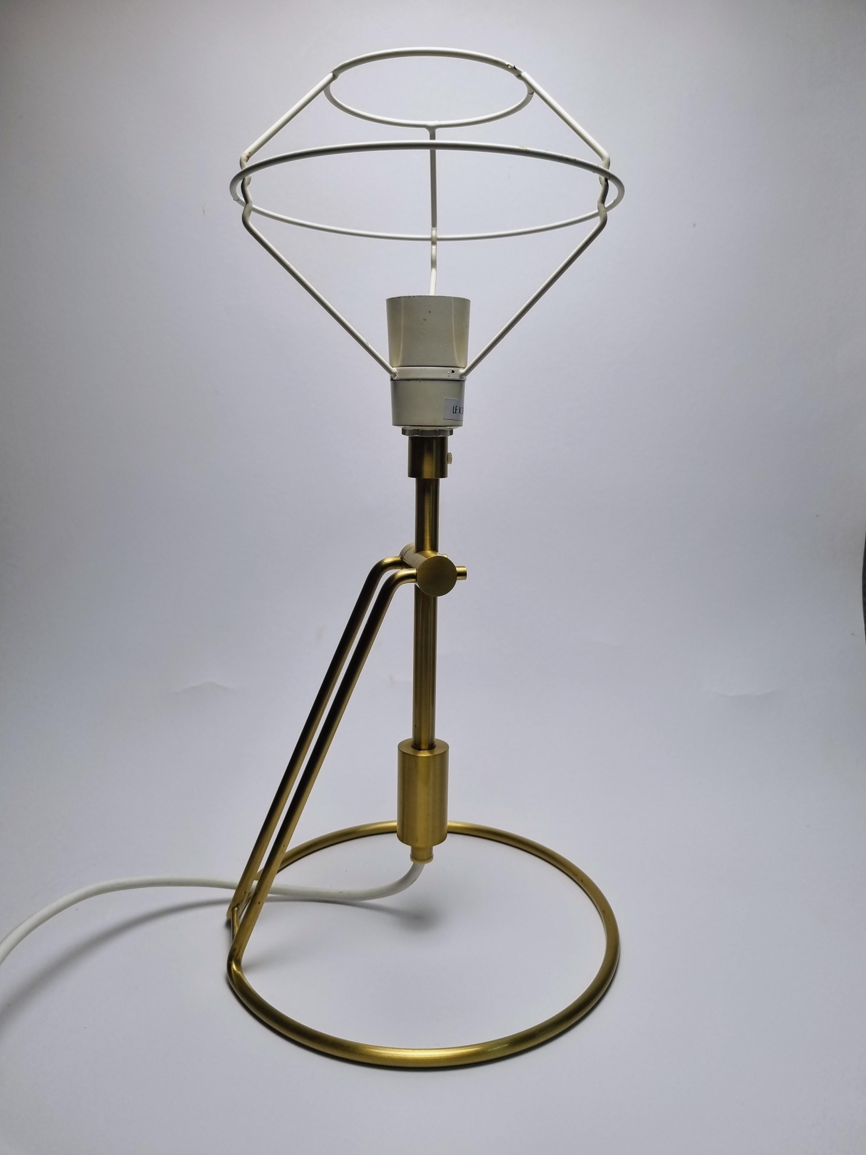 Danish Le Klint model 305 brass table/wall lamp For Sale