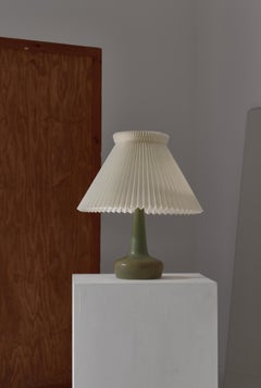 Le Klint & Palshus, Steingut-Tischlampe, Dänemark, von Esben Klint, 1970er Jahre