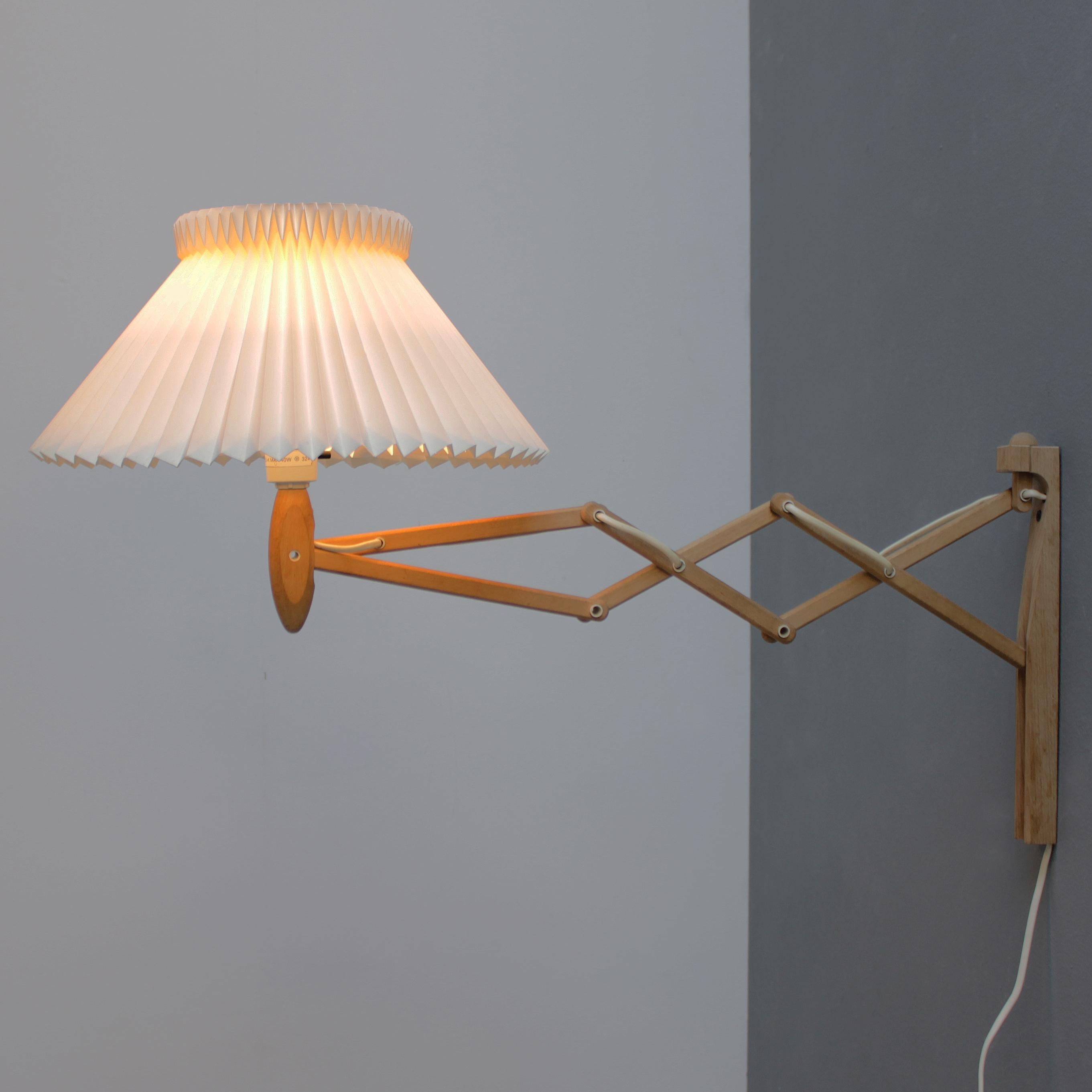 Danish Le Klint 'Scissor' Wall Lamp by Erik Hansen