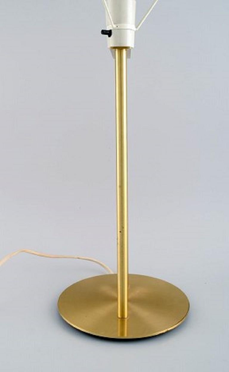 Late 20th Century Le Klint Table Lamp in Brass, Danish Design, 1970s