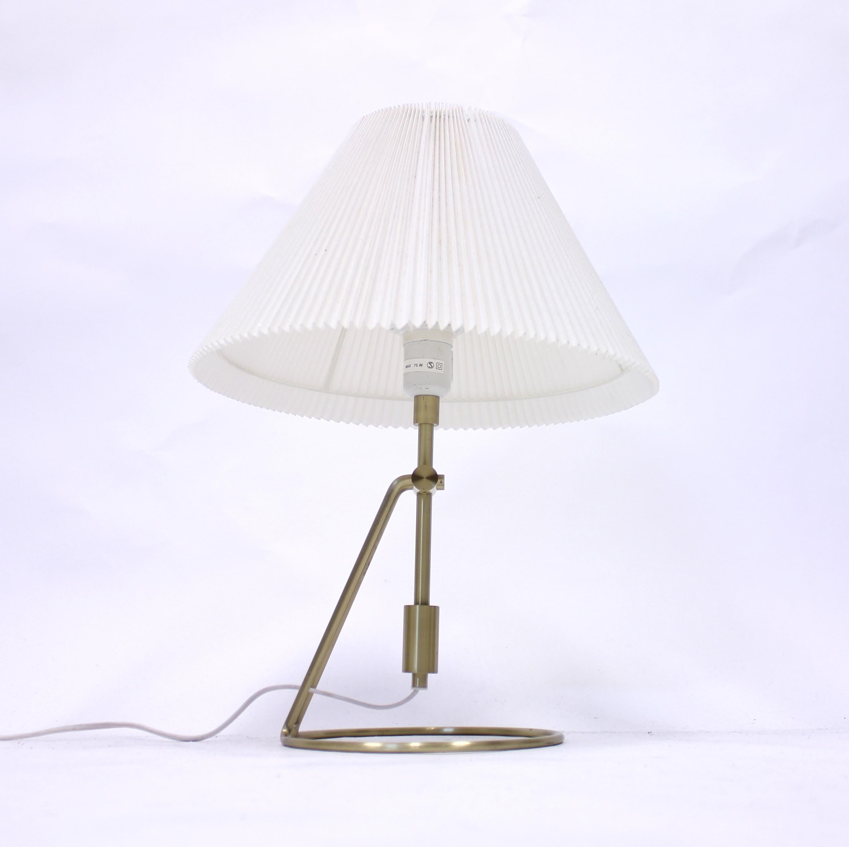 Brass Le Klint, Table / Wall Lamp, Model 305, 1980s