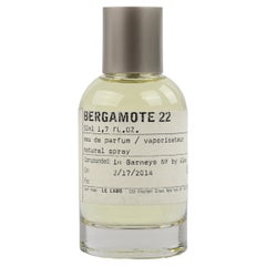 Used LE LABO 2014 "Bergamote 22" Strong Long Lasting Perfume Fragrance Spray NWB