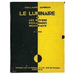 Le Luminaire et les Moyens Declairages Nouveaux de Guillaume Janneau (Livre)
