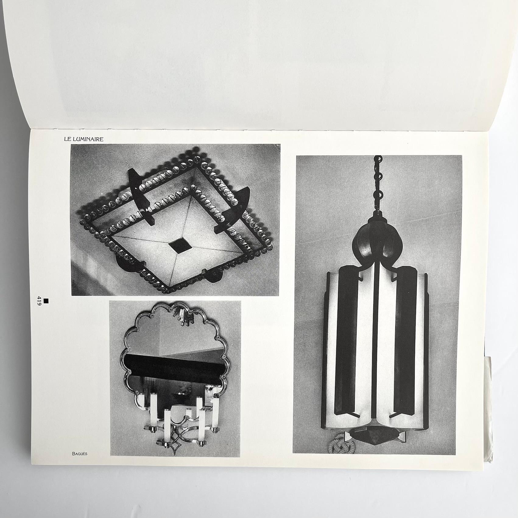 Paper Le Luminaire Lighting Design 1925-1937 For Sale
