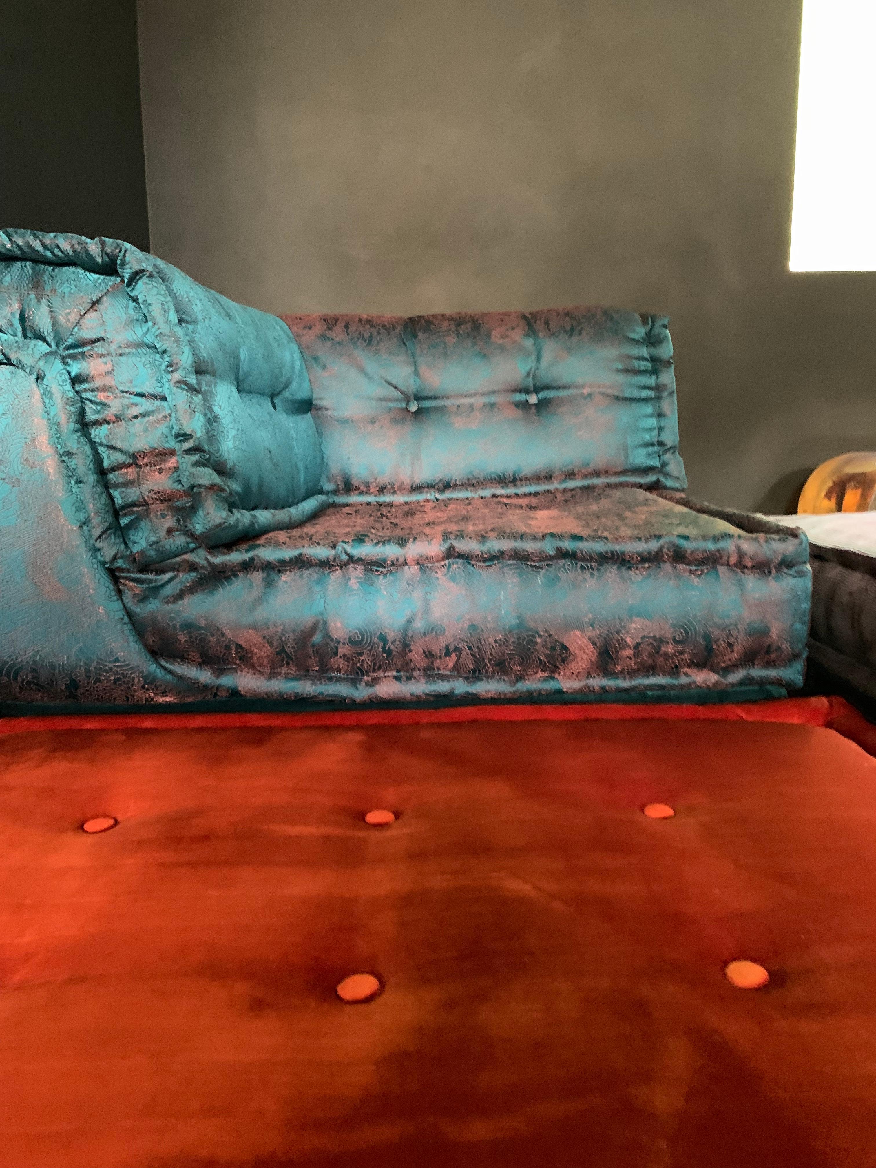 teal corner sofa