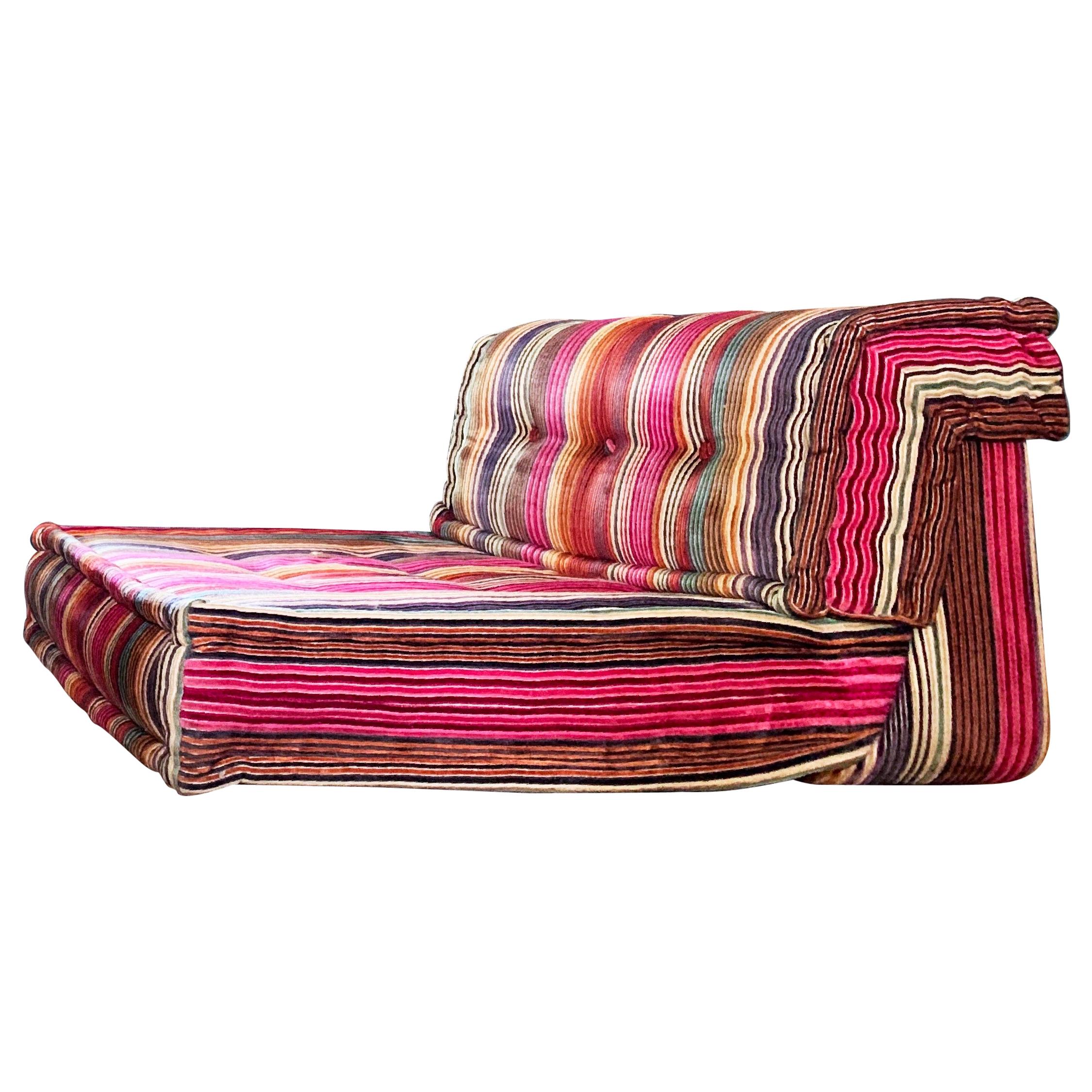 Le Mah Jong Modular Sofa Element Set, Missoni Lounge Chair, Roche Bobois, 2014