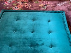 Le Mah Jong Roche Bobois Modular Sofa Missoni Square Cushion Set, Teal & Orange