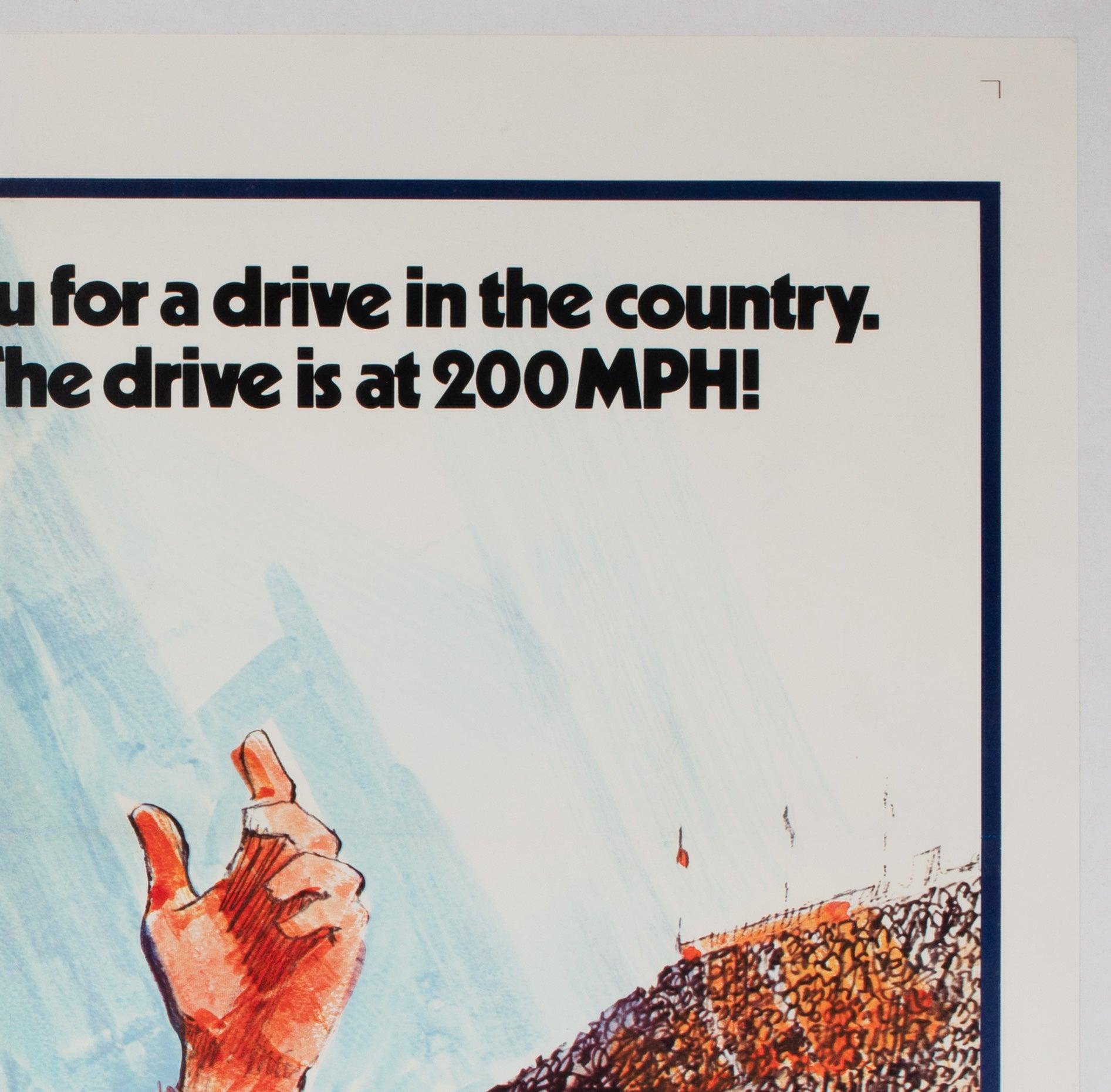 Le Mans 1971 Affiche 1 feuille, Tom Jung Excellent état - En vente à Bath, Somerset