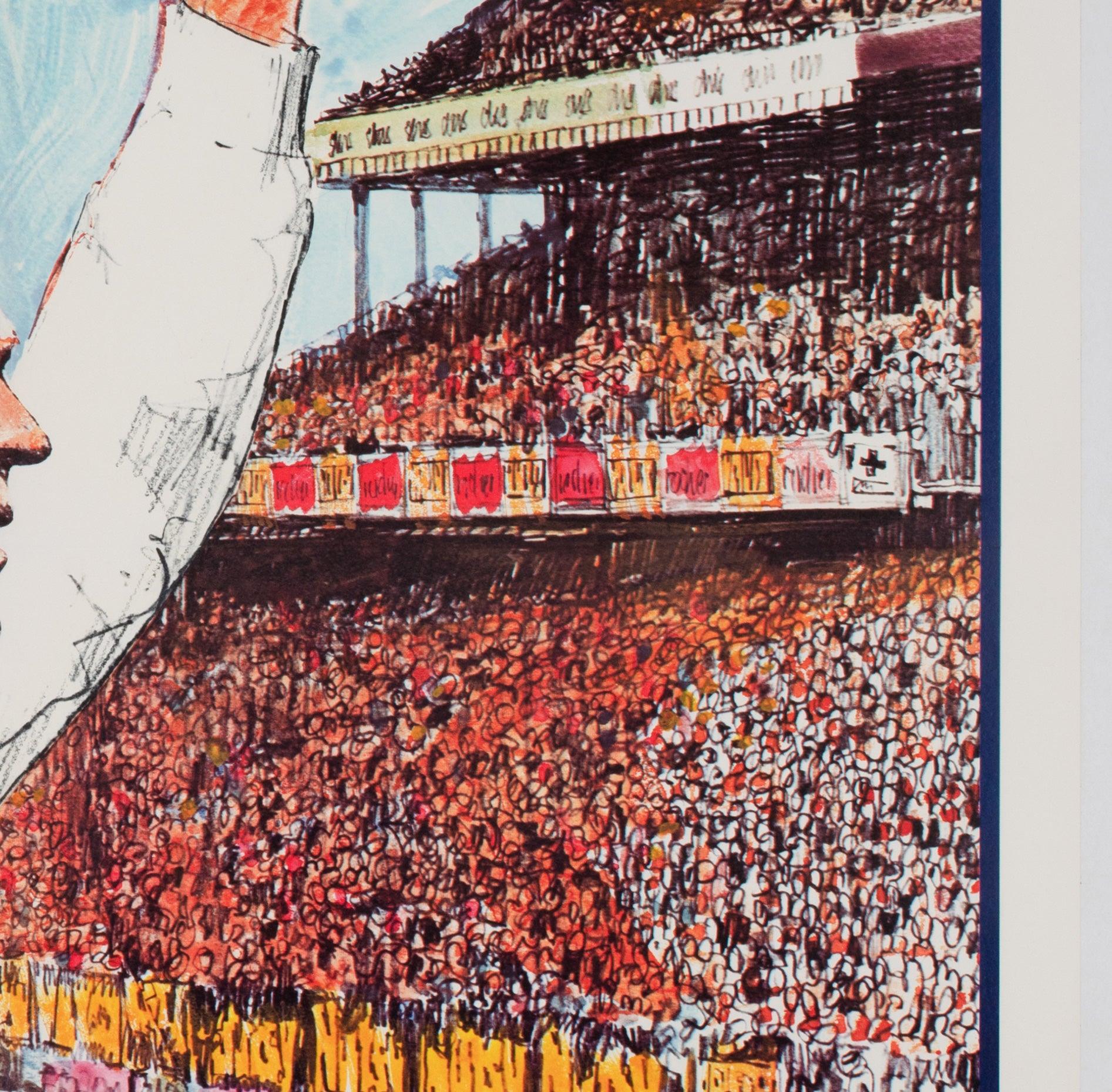 Lin Le Mans 1971 Affiche 1 feuille, Tom Jung en vente