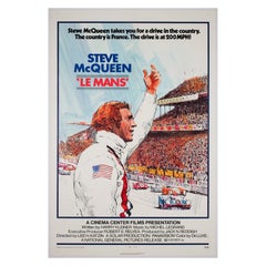 Le Mans 1971 US 1 Sheet Film Poster, Tom Jung