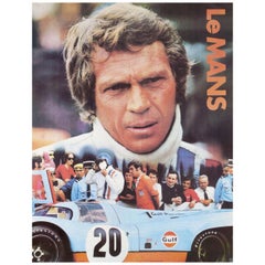Vintage Le Mans 1971 U.S. Mini Film Poster