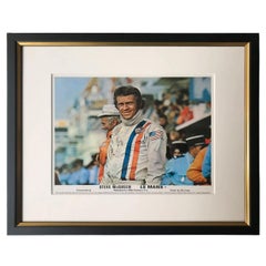 Vintage Le Mans, Framed Poster, 1971
