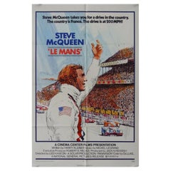 Vintage Le Mans, Unframed Poster, 1971