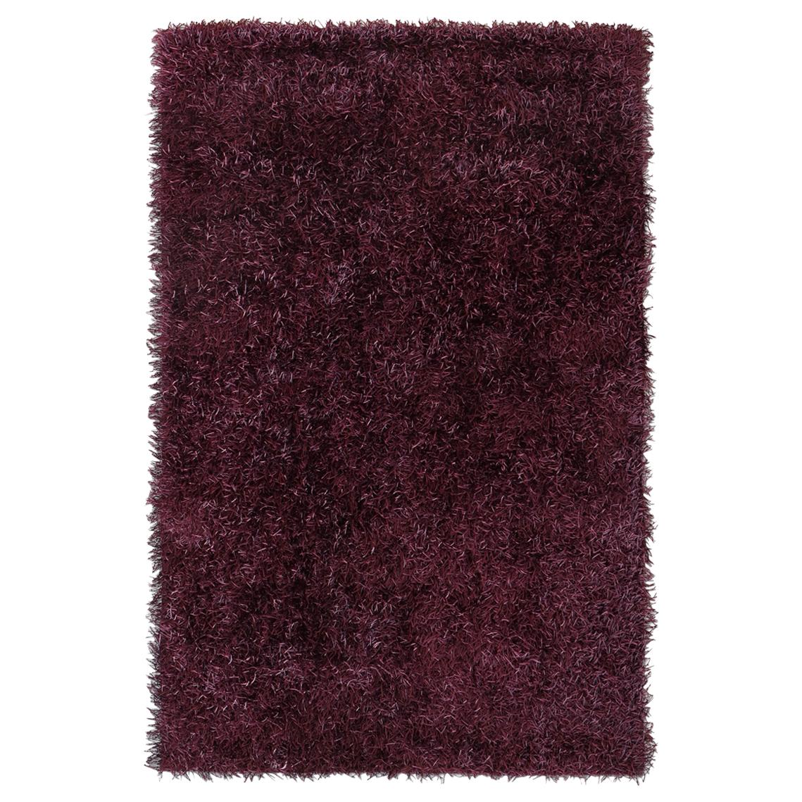 Tapis contemporain souple et accueillant violet de Deanna Comellini, en stock 170 x 240 cm