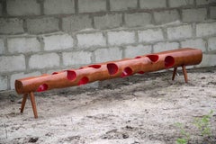 Contemporary "Le Mechoui bdv de Marseille" Bench by Jean Servais Somian, 2017