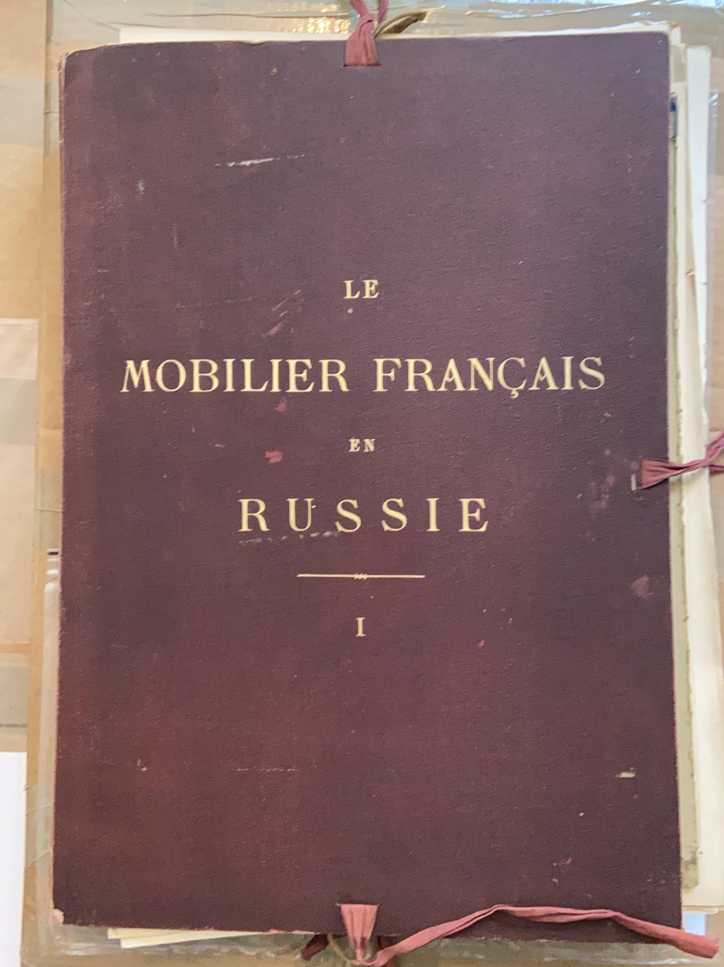 Early 20th Century Le Mobilier Français en Russie, Denis Roche, 1912 Paris