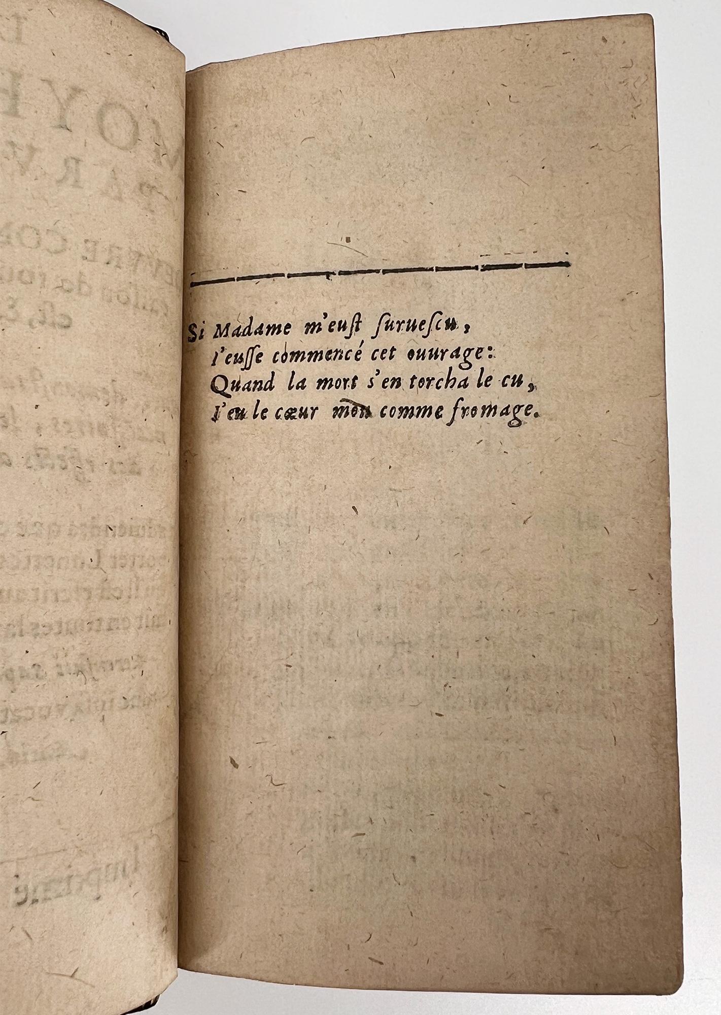 Le moyen de parvenir par François Béroalde de Verville, (1556-1626) Excellent état - En vente à Middletown, NY