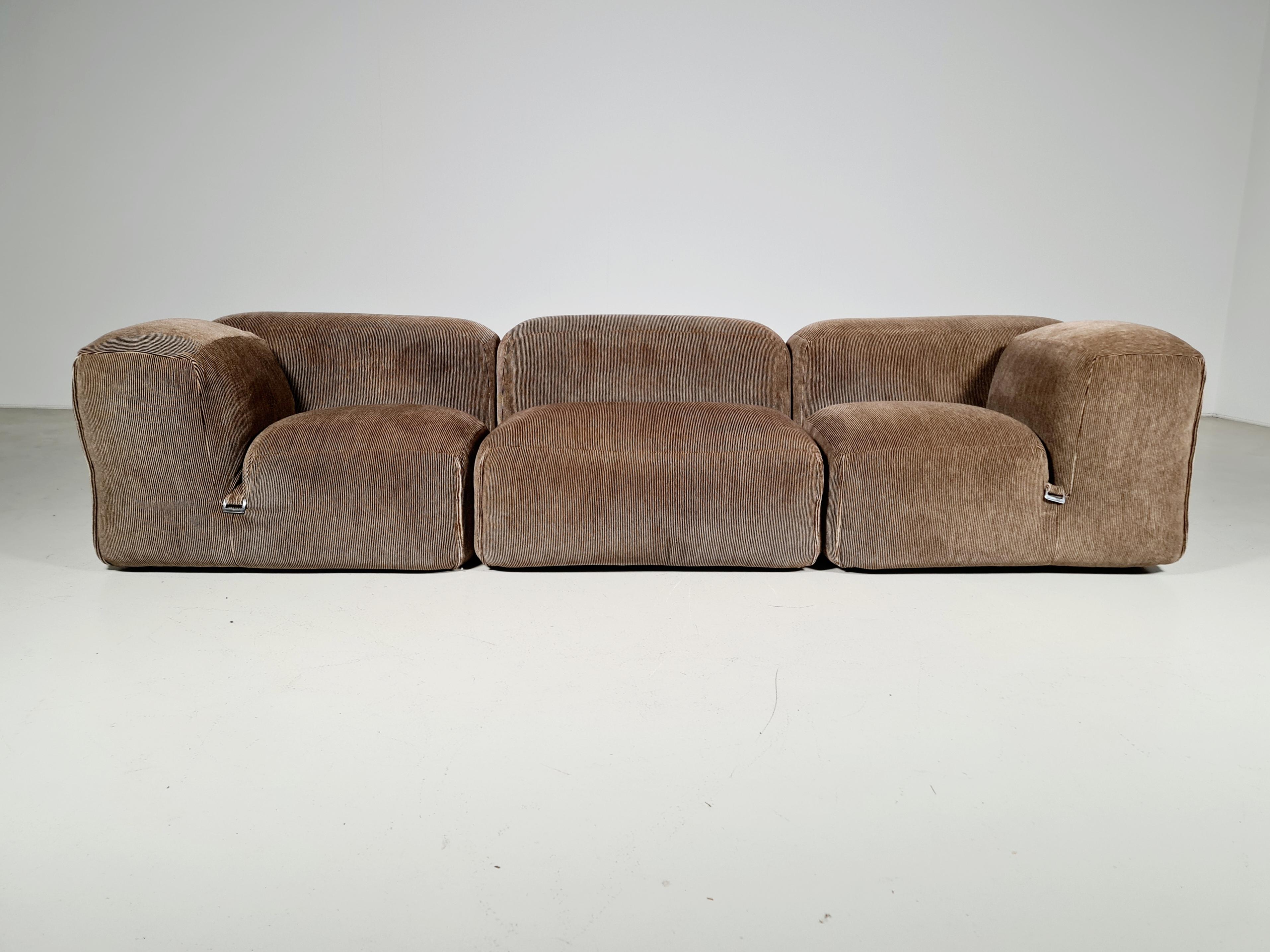 European Le Mura Sectional Sofa by Mario Bellini for Cassina, Italy, 1970s