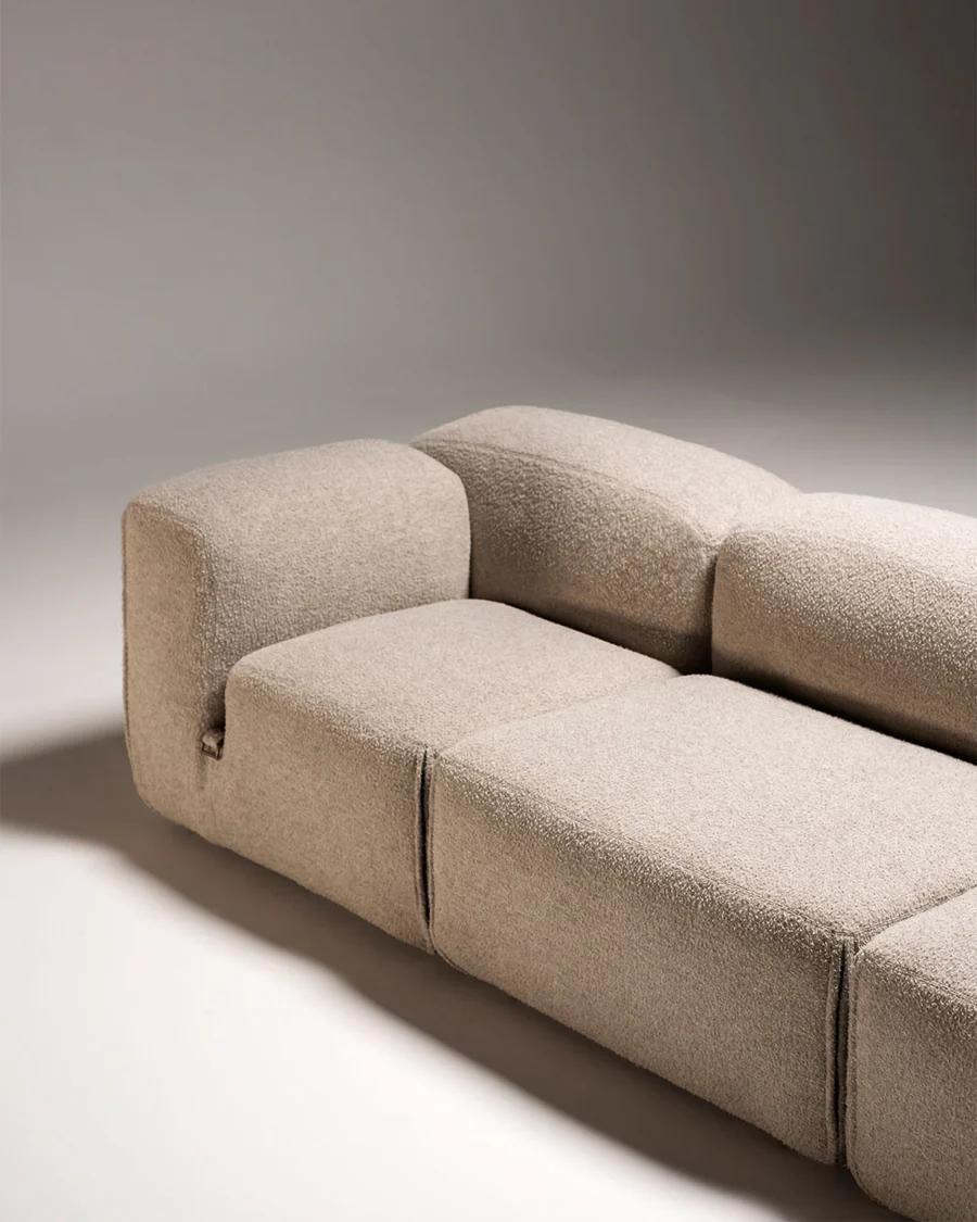 Italian Le Mura - Canapé en tissu de Mario Bellini pour Tacchini L 288 cm (113.3 in) en vente