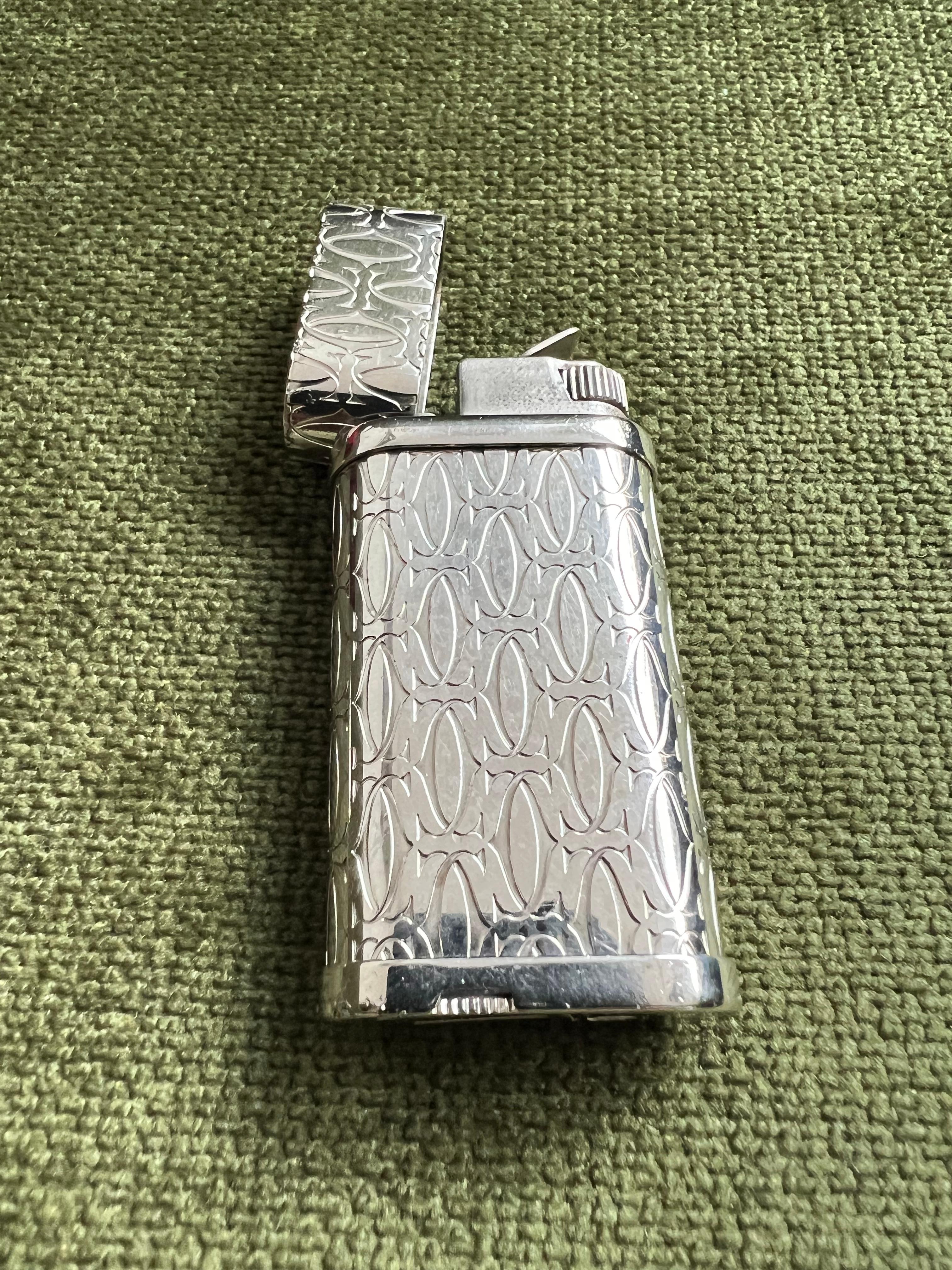 Le Must De Cartier Leuchte C De Logo Silber und Palladium-Finish 3