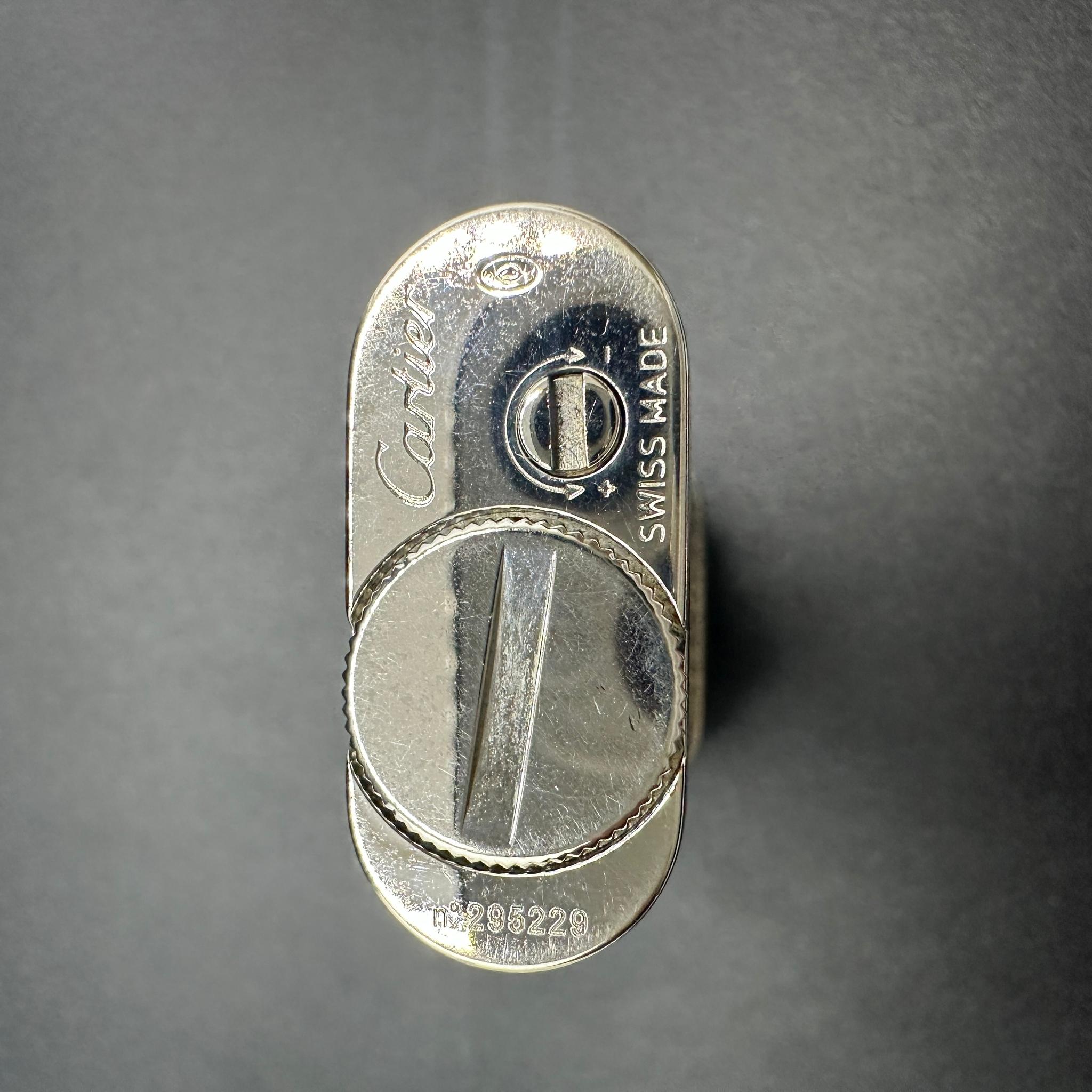 briquet cartier argent prix