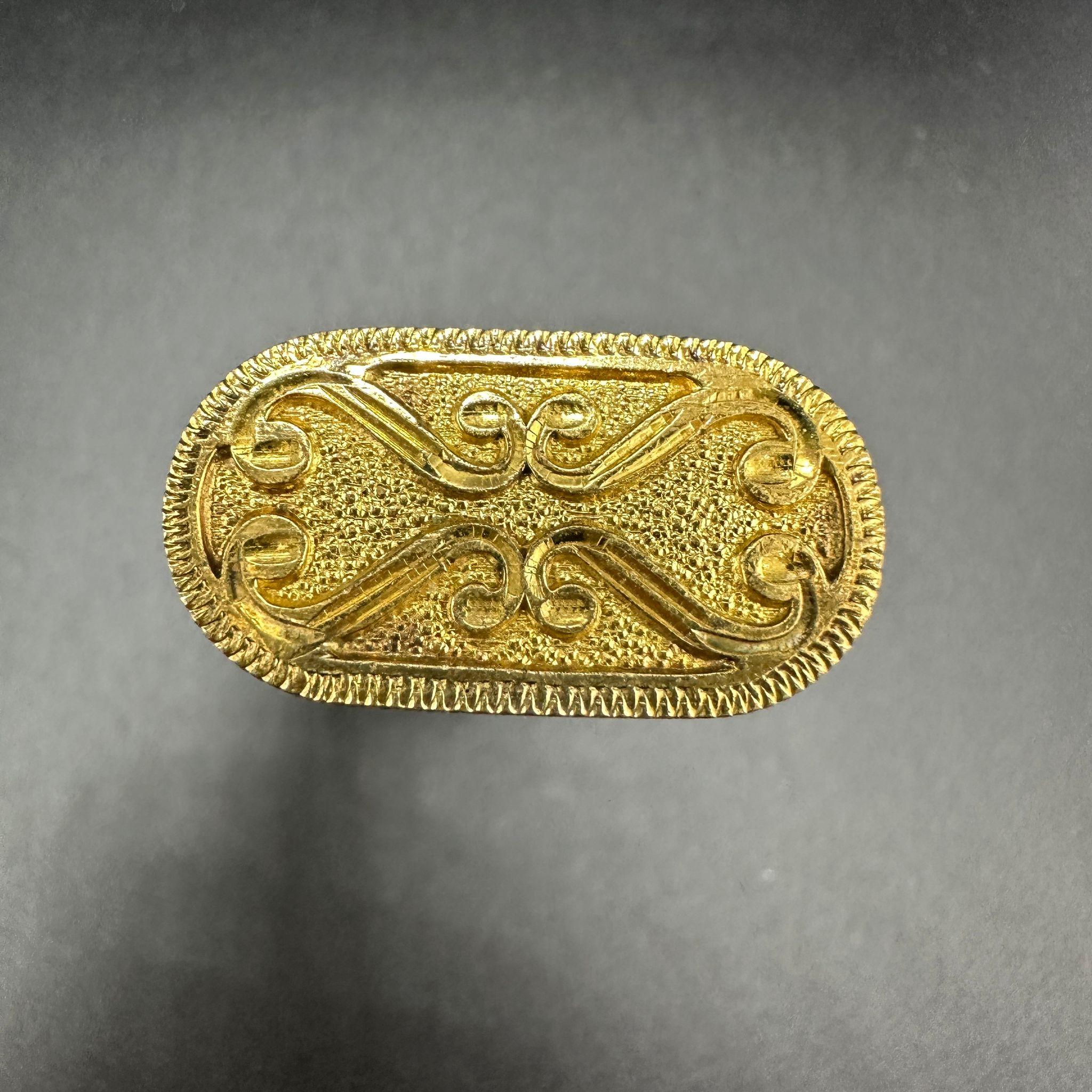 Le Must de Cartier Very Rare Royking Lighter, 18k Gold Plated & ‘Enamel Inlay  2