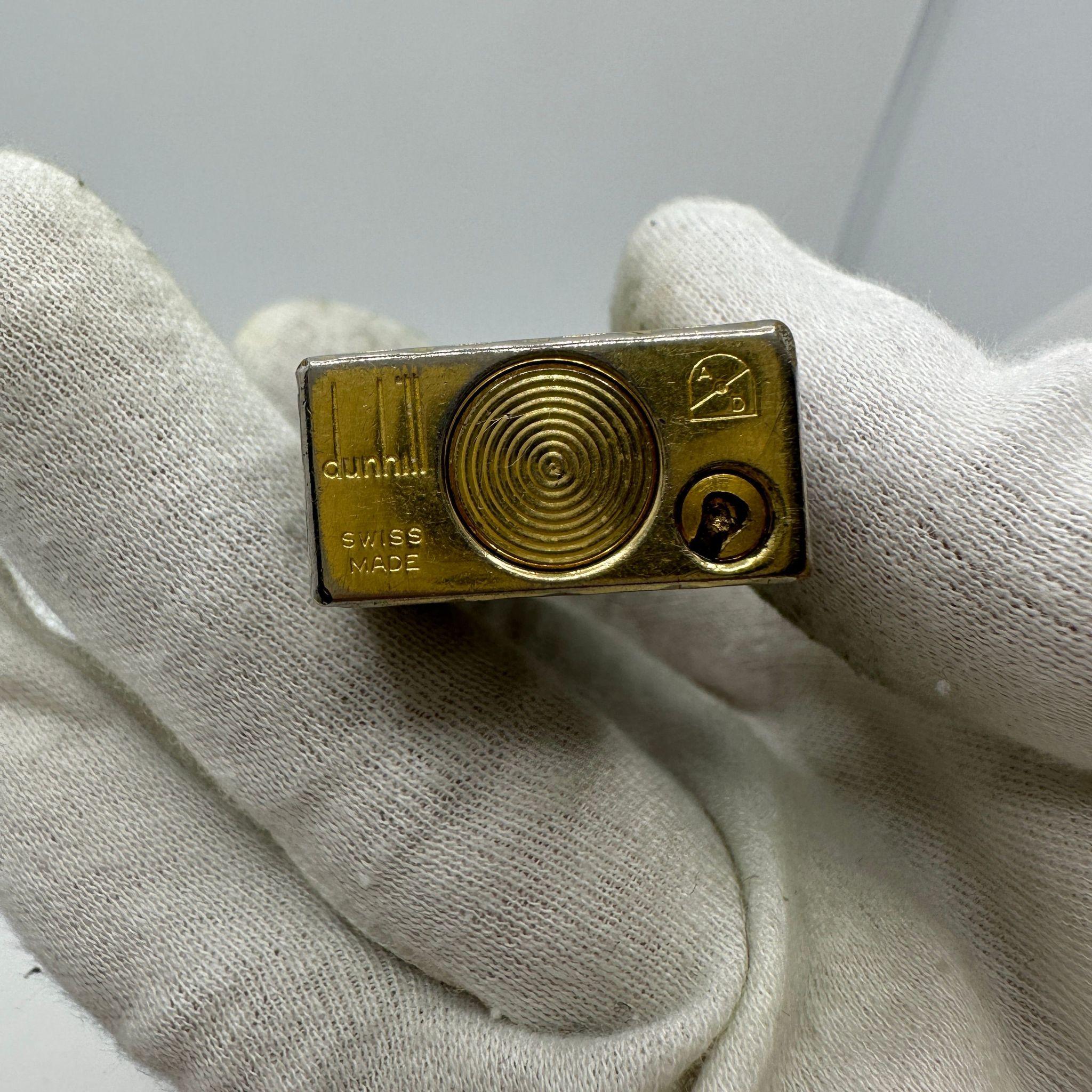 Seltener Royking-Leuchter von Alfred Dunhill, 18 Karat vergoldet und Emaille-Intarsien 2