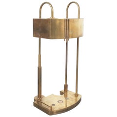 Antique Le Myriam Labernal Brass Table Lamp Art Deco, circa 1920