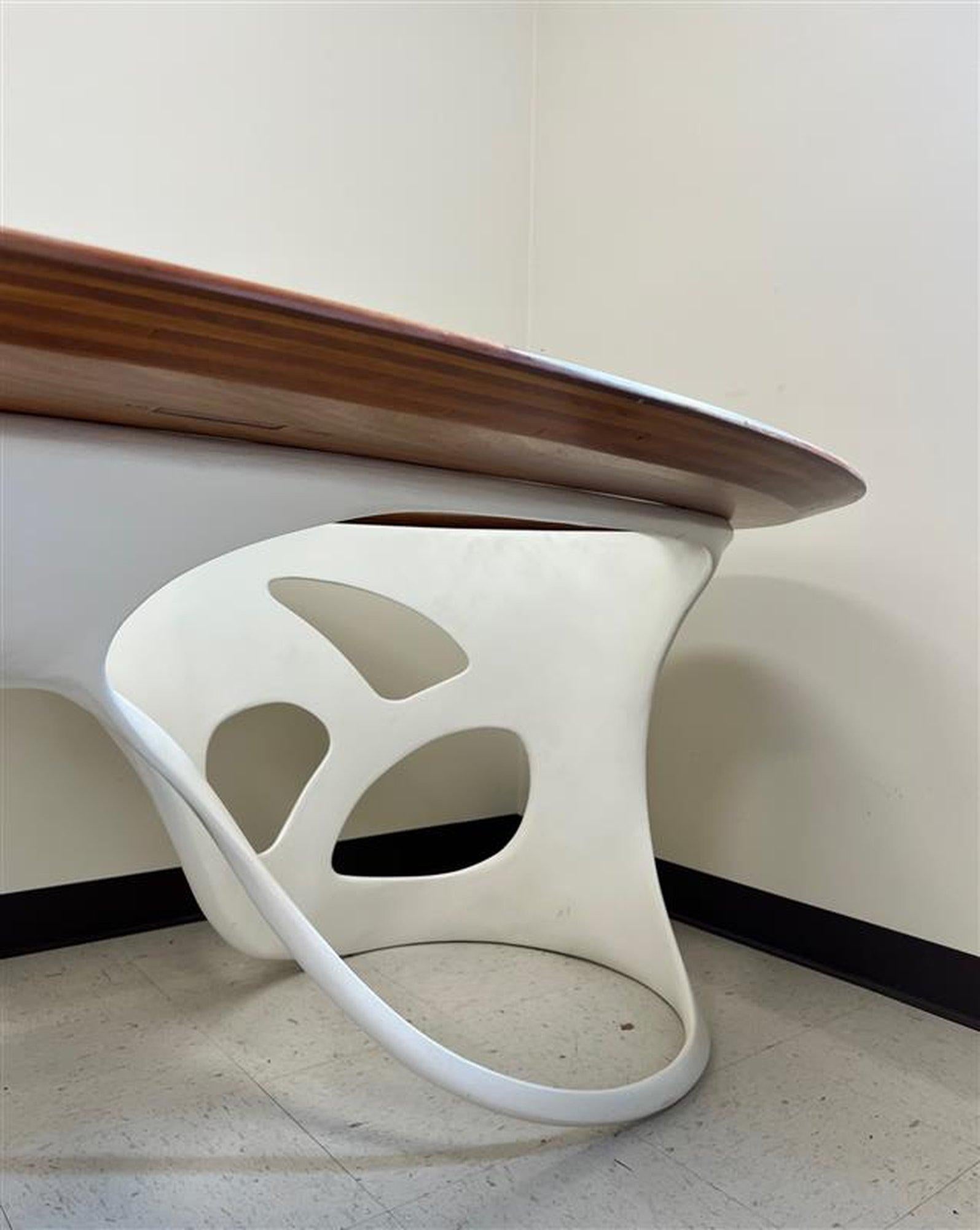 Glass Le Opere e i Giorni Desk For Sale