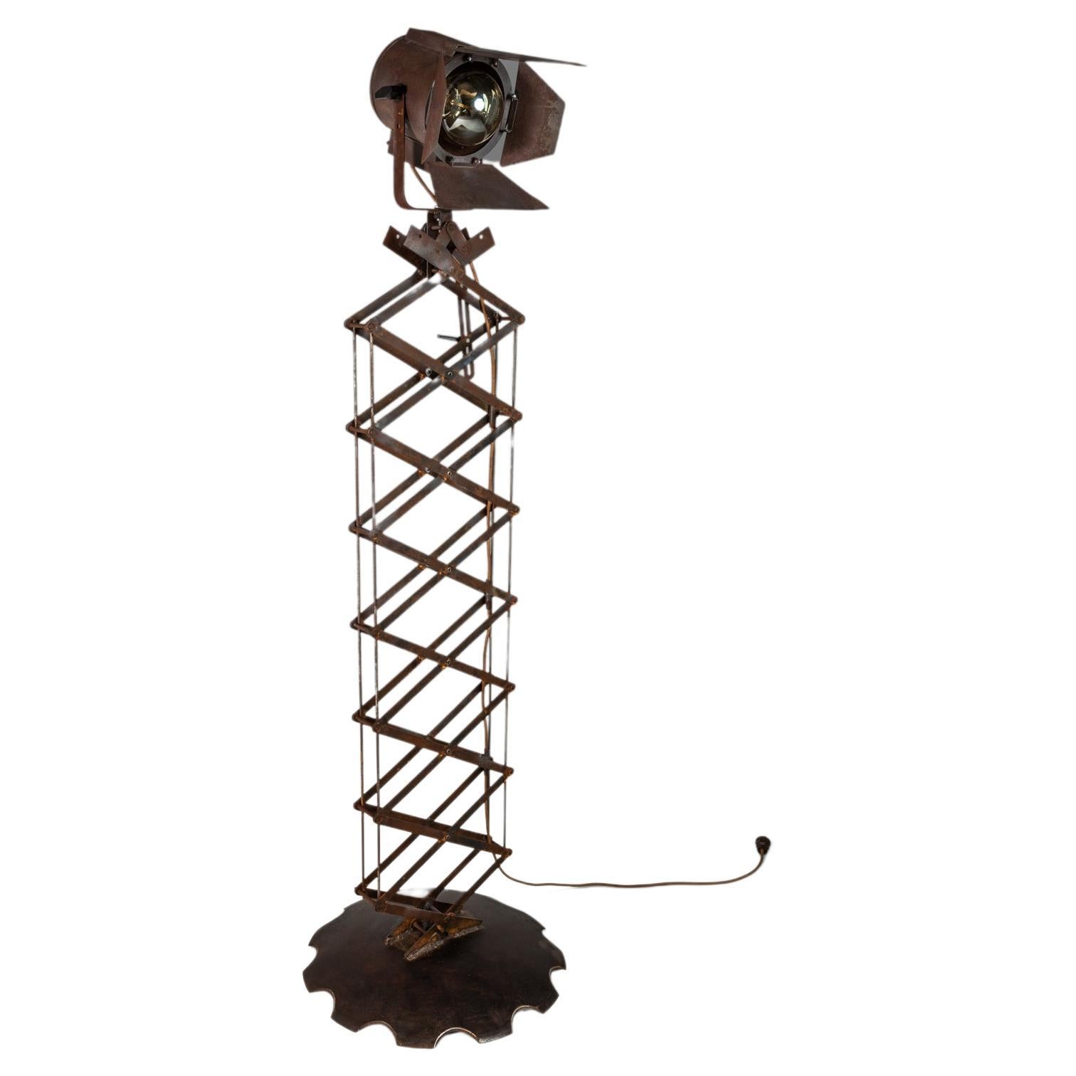 Le Passé Est Léger '1 of 3' Customized Industrial Stage Light / Stage Lamp, 1930