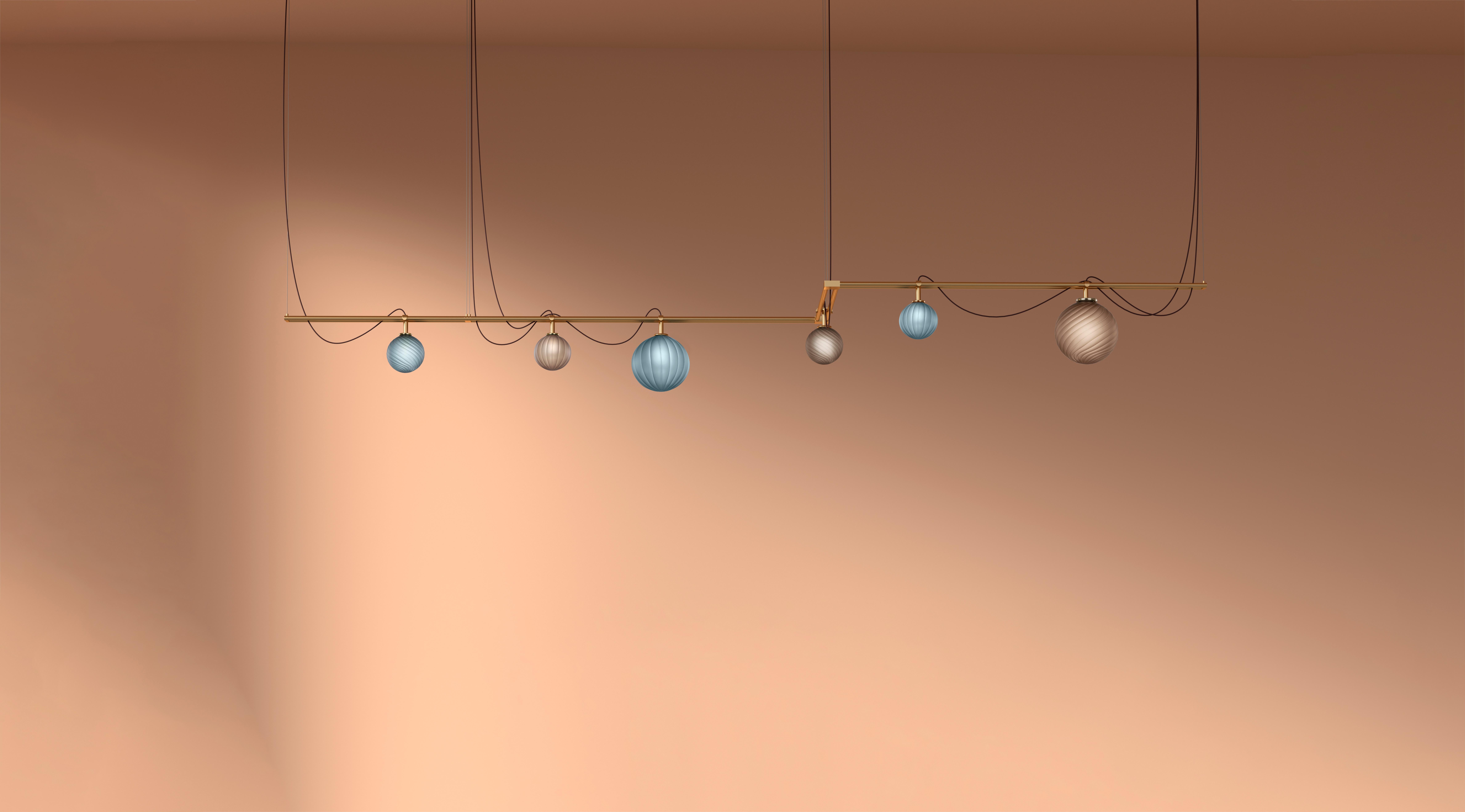 Le Perle Kleine Pendelleuchte von Euroluce Lampadari (Sonstiges) im Angebot