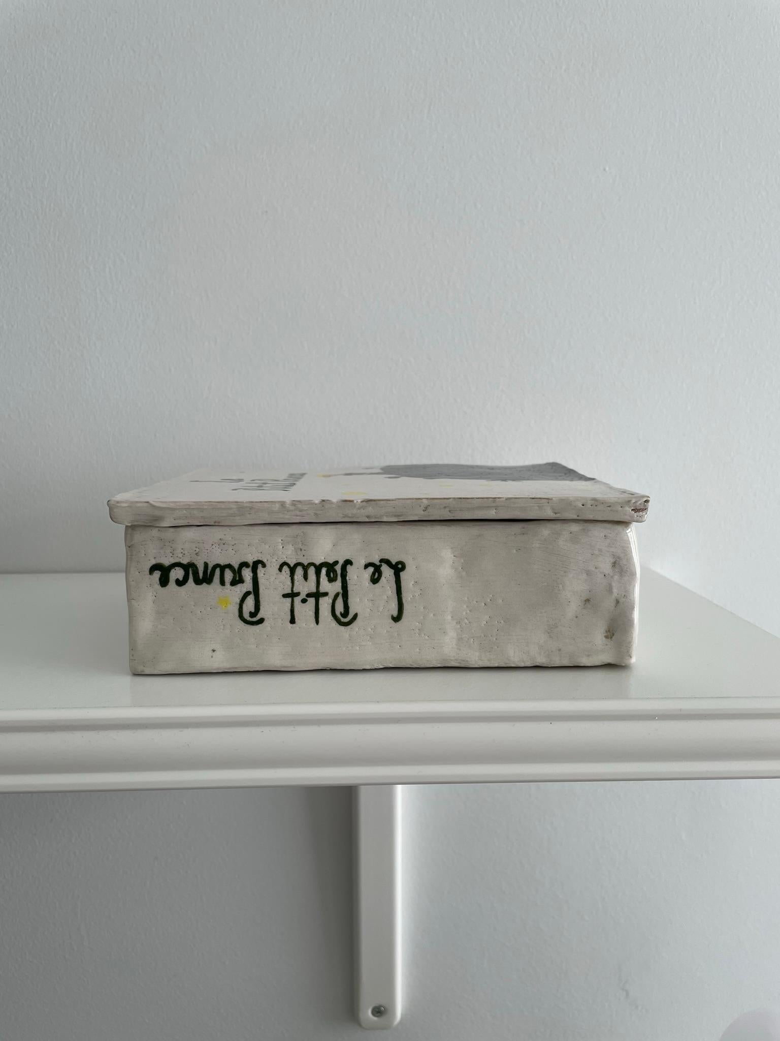 Petit Prince-Keramik-Schachtel (amerikanisch) im Angebot