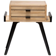 Le Petit, Two-Color Nightstand with drawers